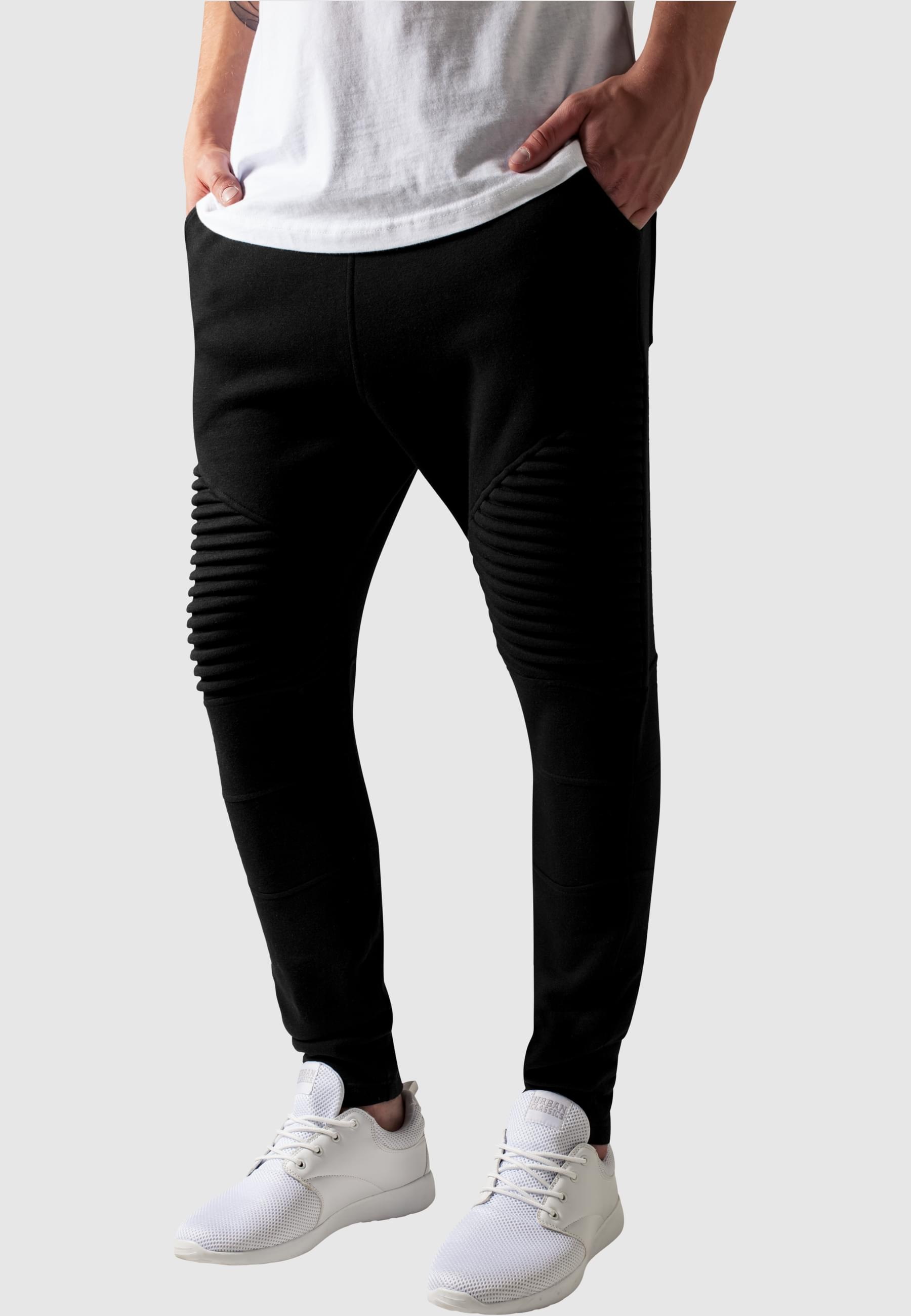 URBAN CLASSICS Stoffhose »Urban Classics Herren Pleat Sweatpants«, (1 tlg.)