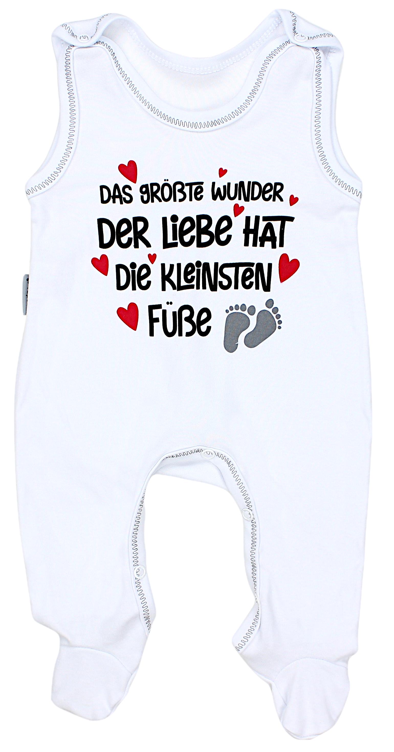 TupTam Strampler "Strampler Unisex Baby Strampler mit Spruch"