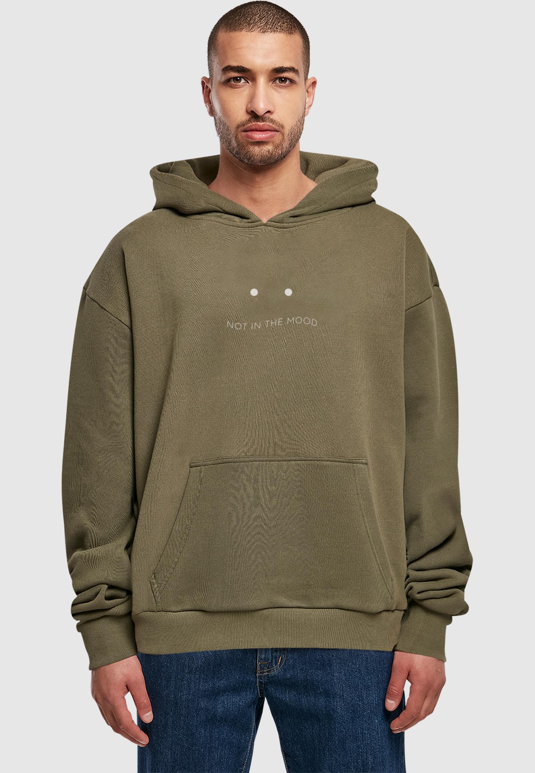 Merchcode Kapuzensweatshirt »Merchcode Herren NITM-Moody Face x Ultra Heavy Hoody«, (1 tlg.)