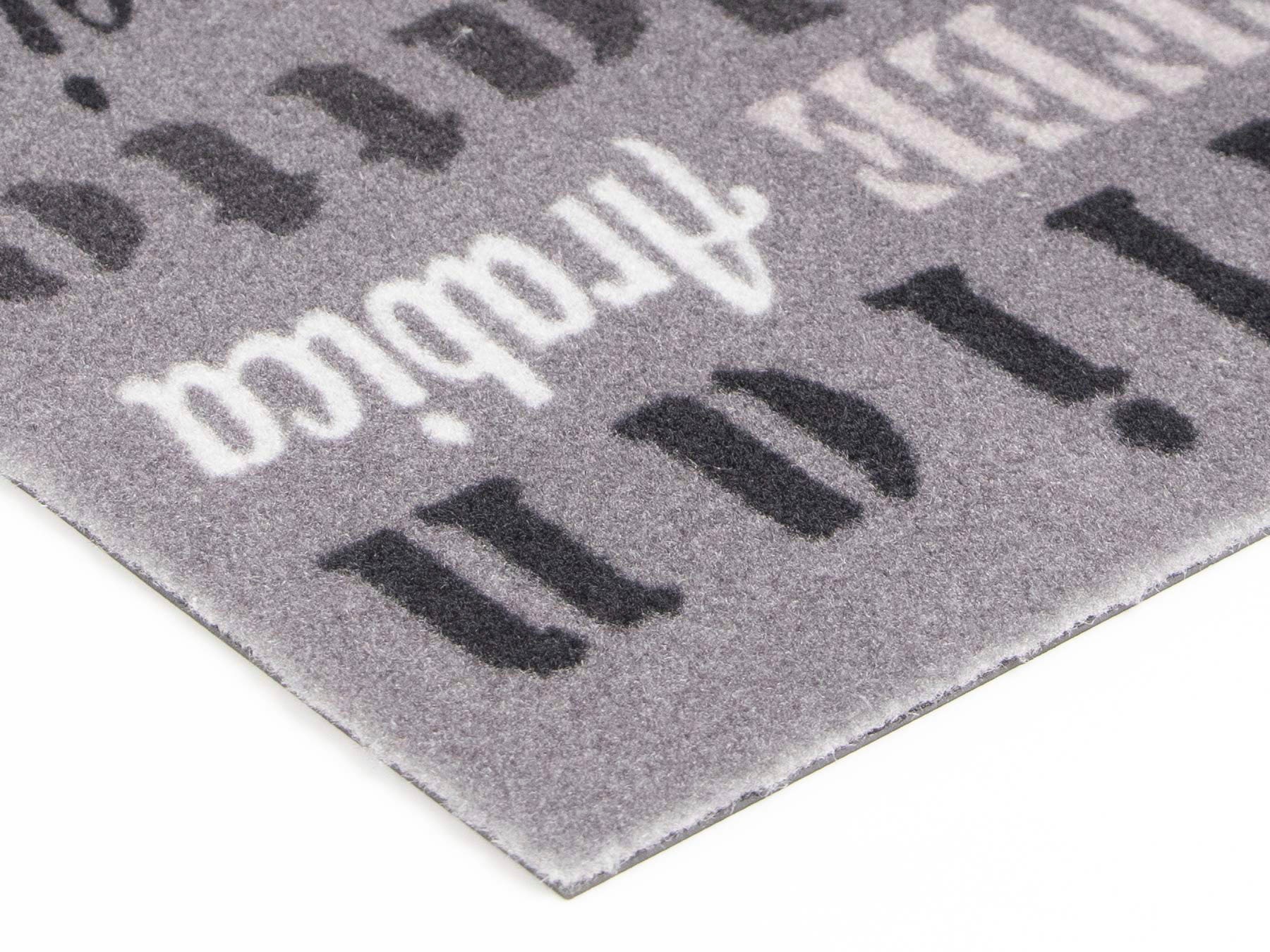 Primaflor-Ideen in Textil Küchenläufer »COFFEE, Made in Belgium« rechteckig 6,5 mm Höhe mit Schriftzug, Größe 50x150 cm, rutschhemmend, waschbar, Küche