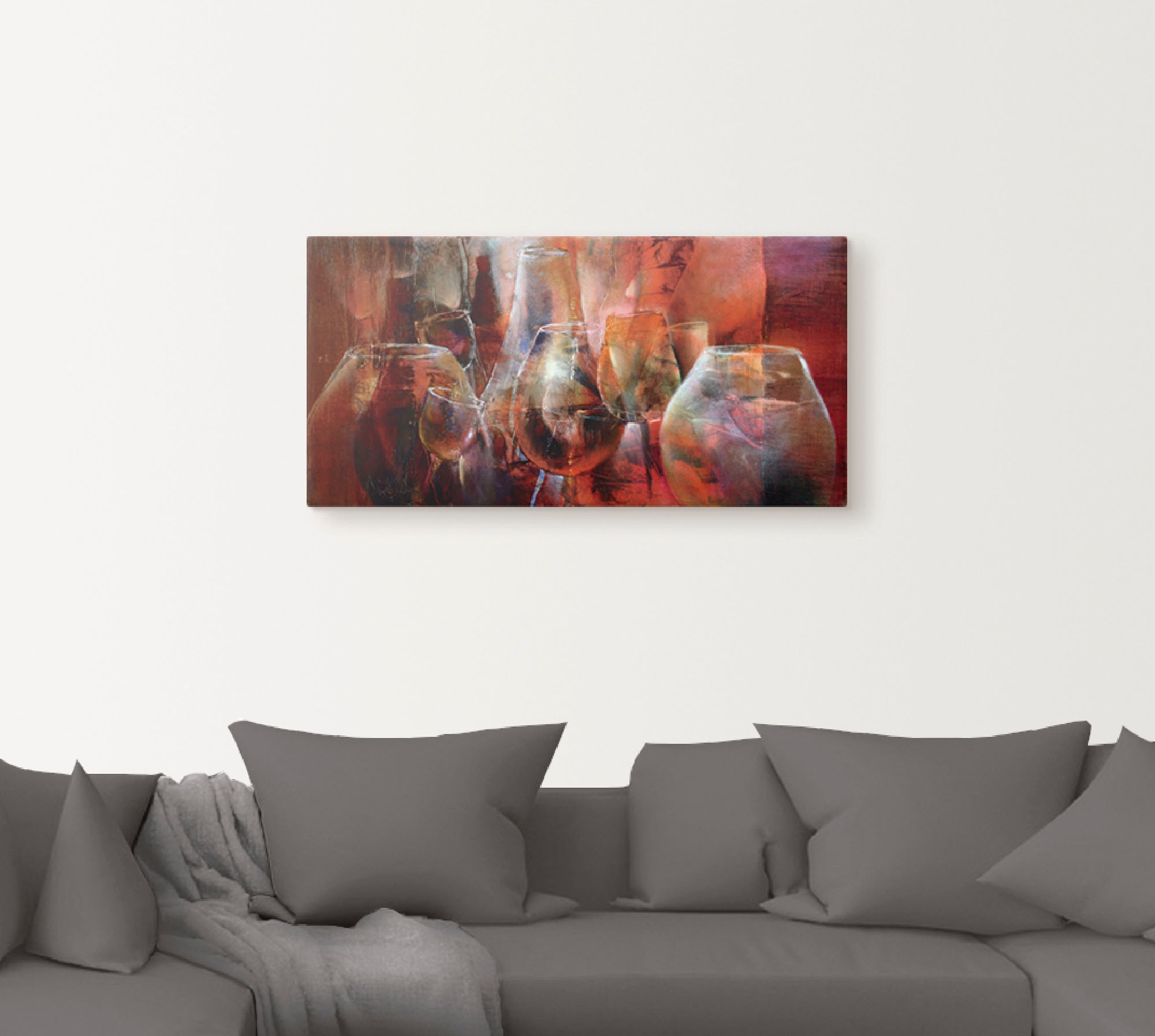 Artland Leinwandbild »Party«, Arrangements, (1 St.), auf Keilrahmen gespannt