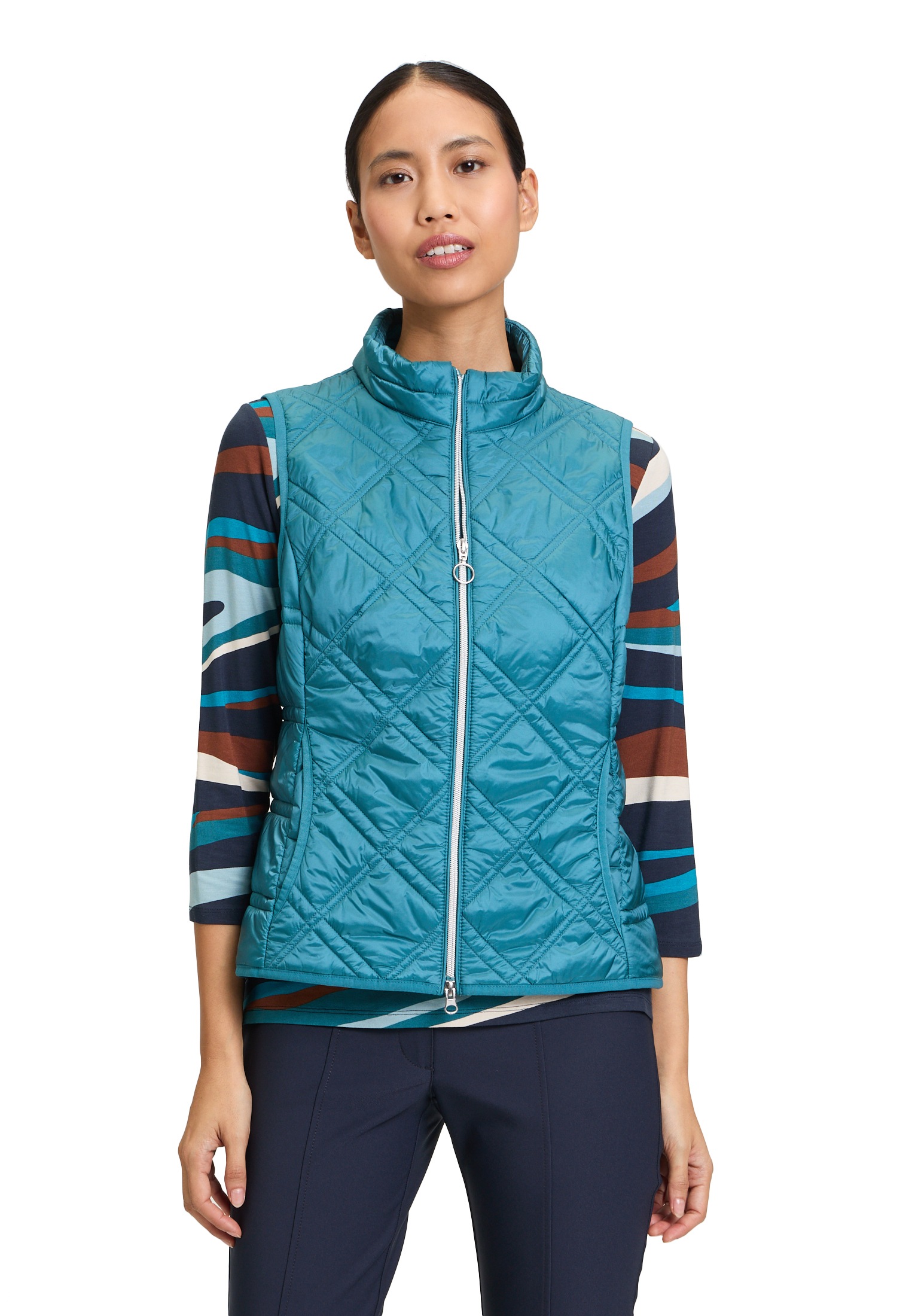 Betty Barclay Strickweste "Betty Barclay Damen Steppweste mit Reißverschlus günstig online kaufen