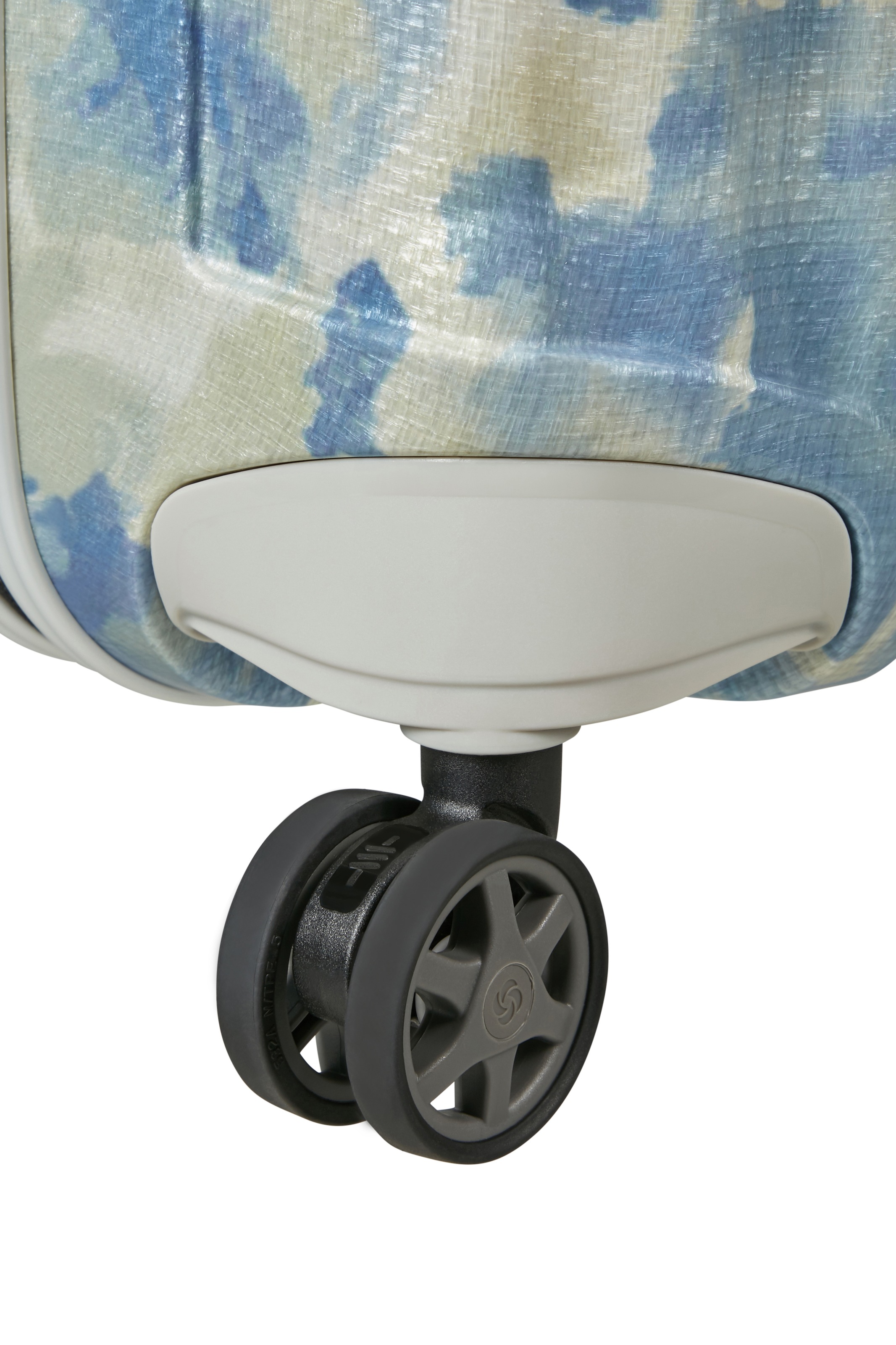 Samsonite Hartschalen-Trolley »SPINNER« 68 l Farbedition "Drifted Clouds", Curv-Material, mind. 95% recyceltes PET
