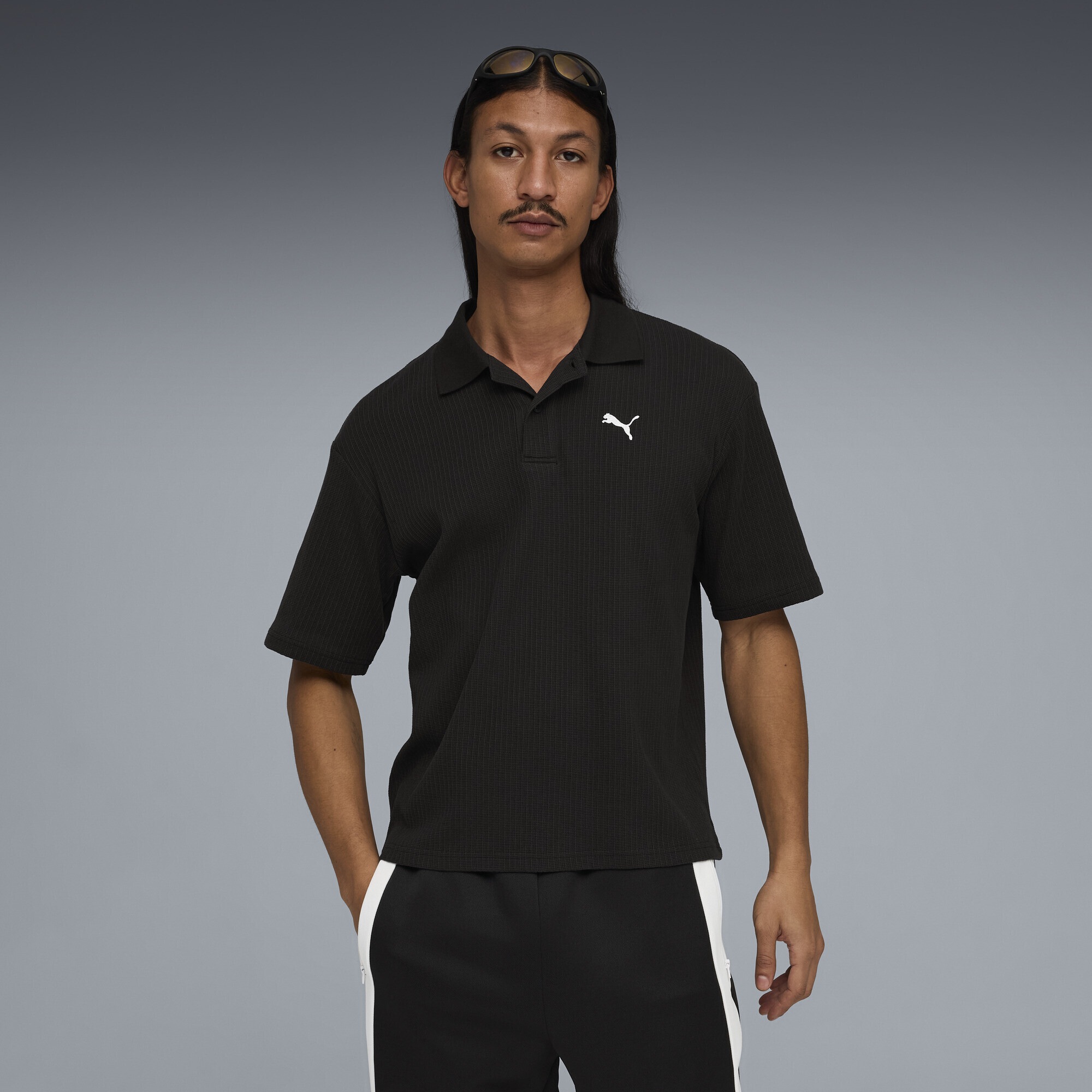 PUMA Poloshirt »Wardrobe Essentials Boxy Polo Herren«