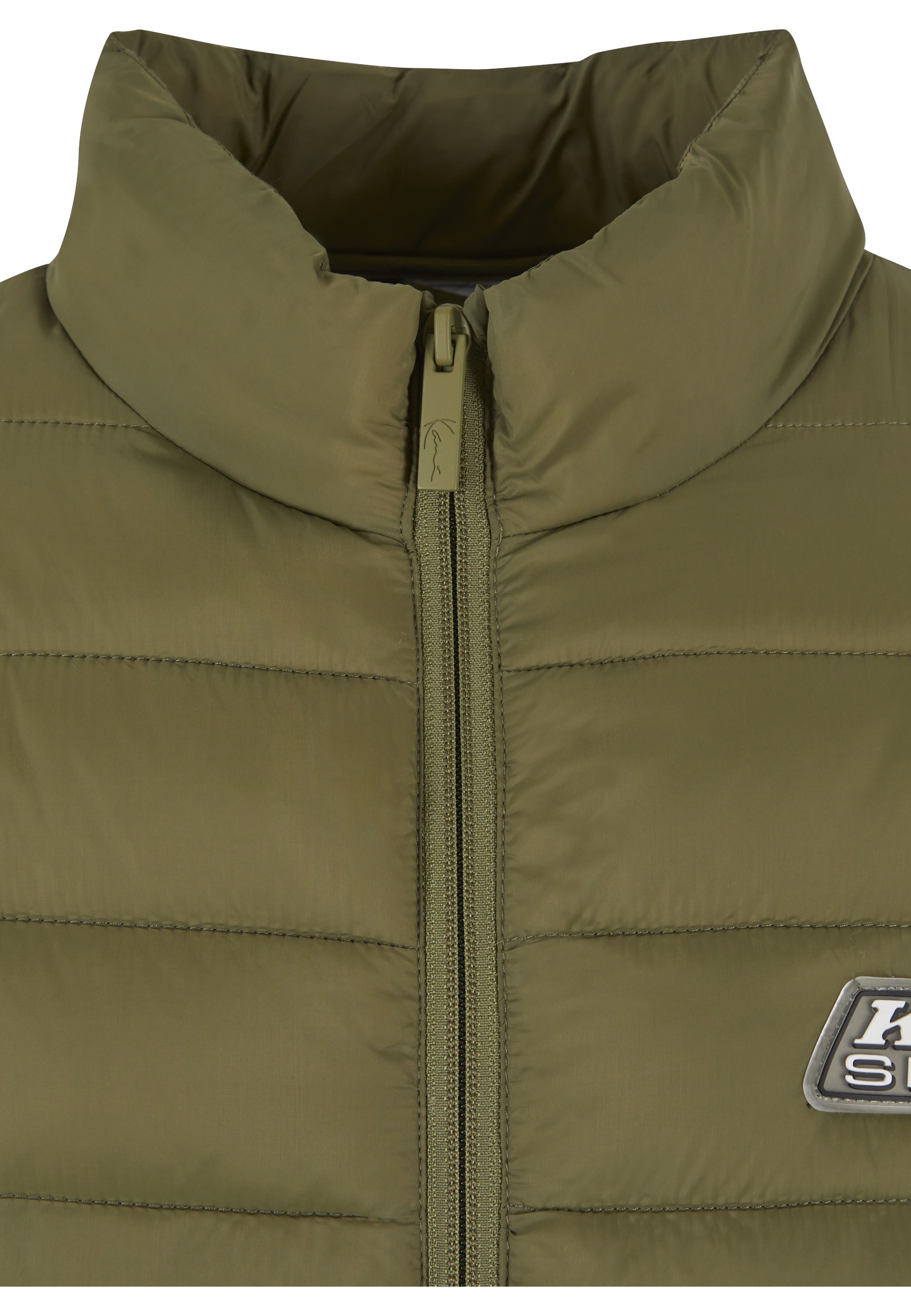 Karl Kani Winterjacke »Karl Kani Karl Kani Sport Patch Light Puffer Jacket« 1 Stk. tlg. ohne Kapuze