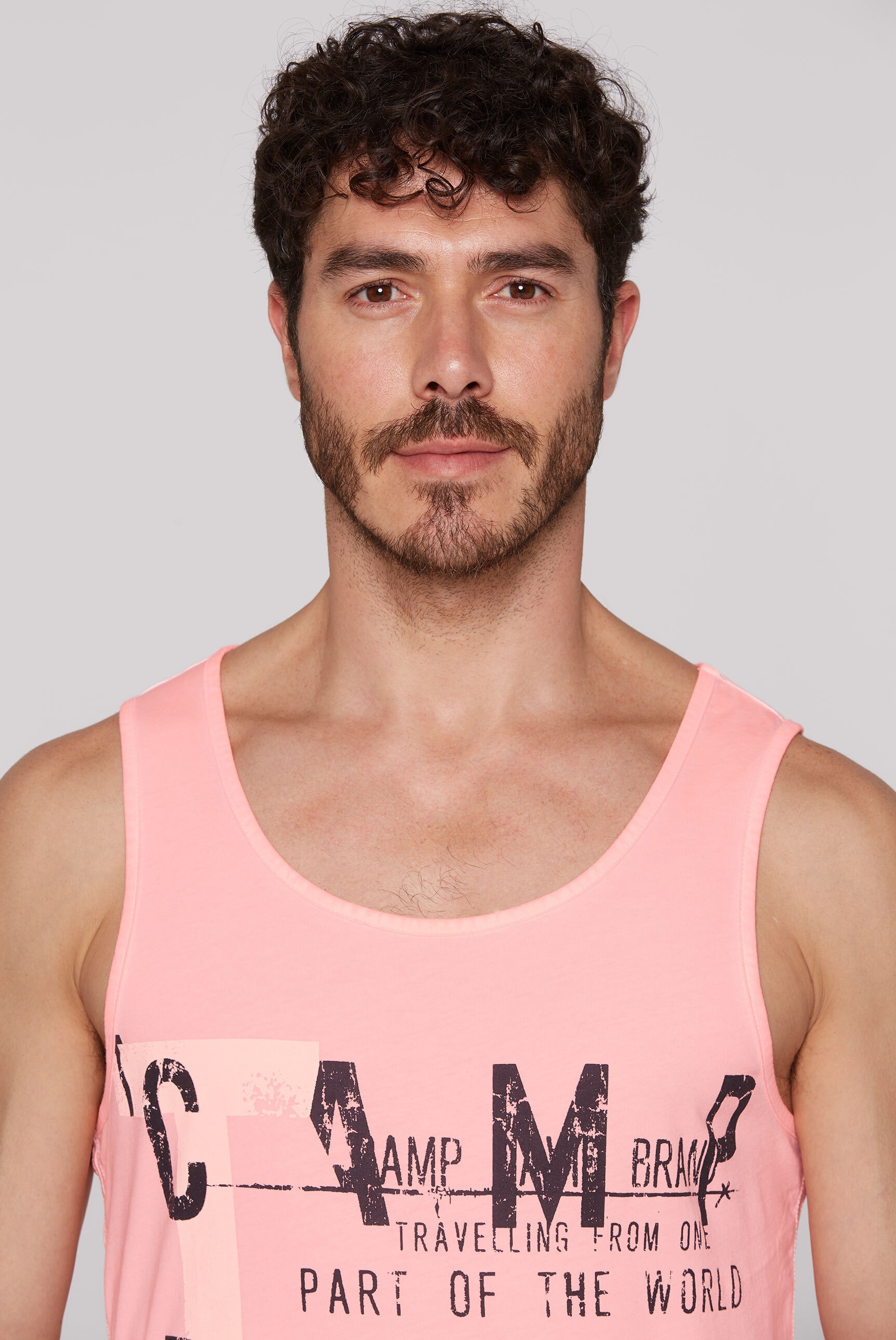 CAMP DAVID Tanktop, aus Baumwolle