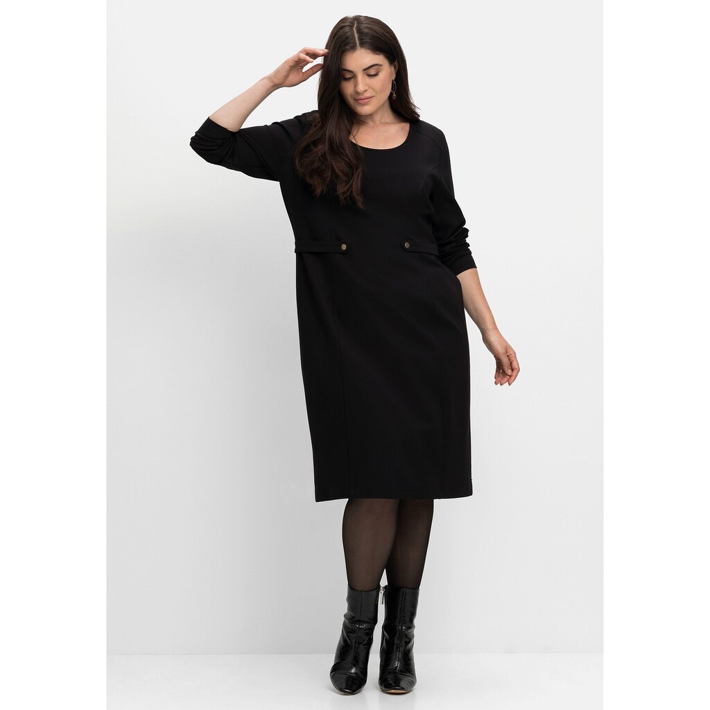 Sheego Shirtkleid »Etuikleid«