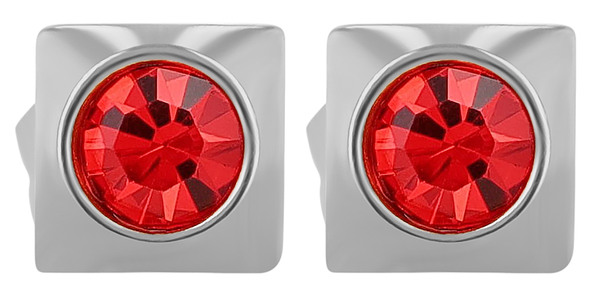 Adelia´s Paar Ohrhänger "Damen Ohrringe – Ohrstecker aus Edelstahl mit Stra günstig online kaufen