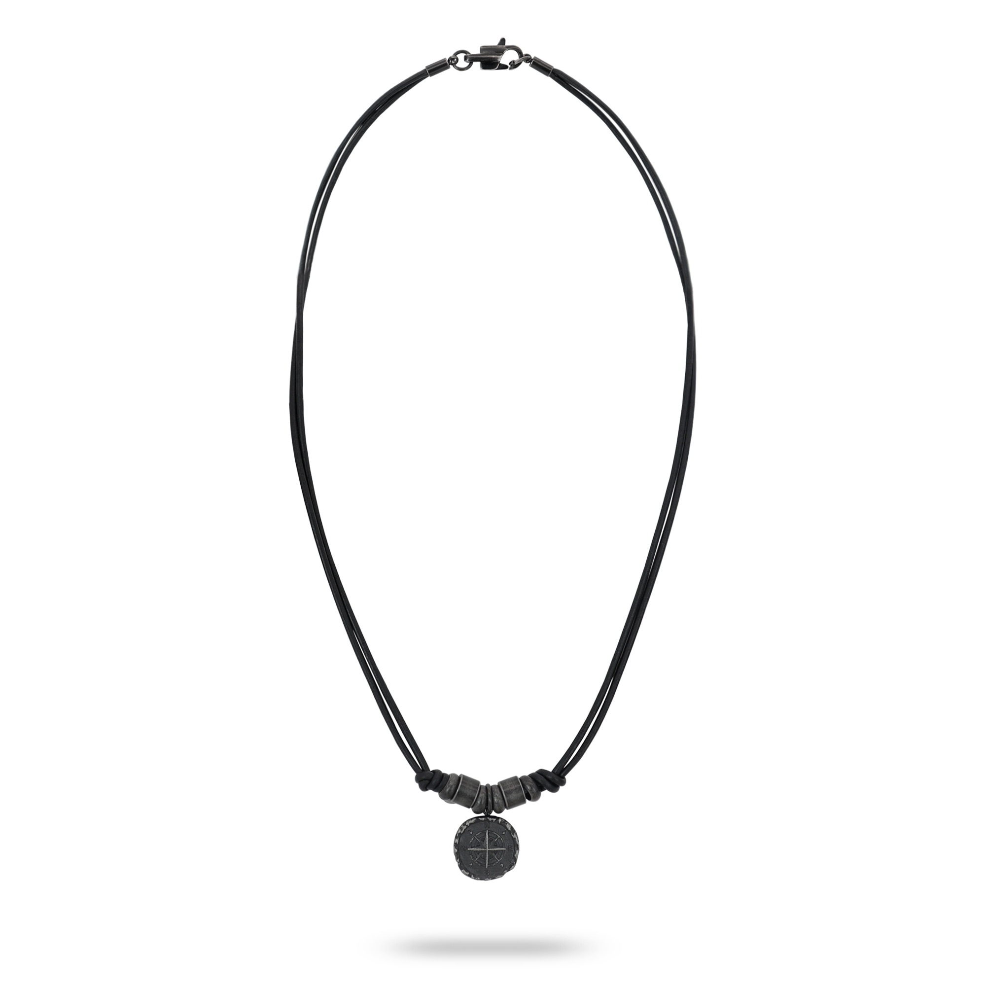 FYNCH-HATTON Kette mit Anhänger »Schmuck Edelstahl Halskette The Antique Explorer Kompass«