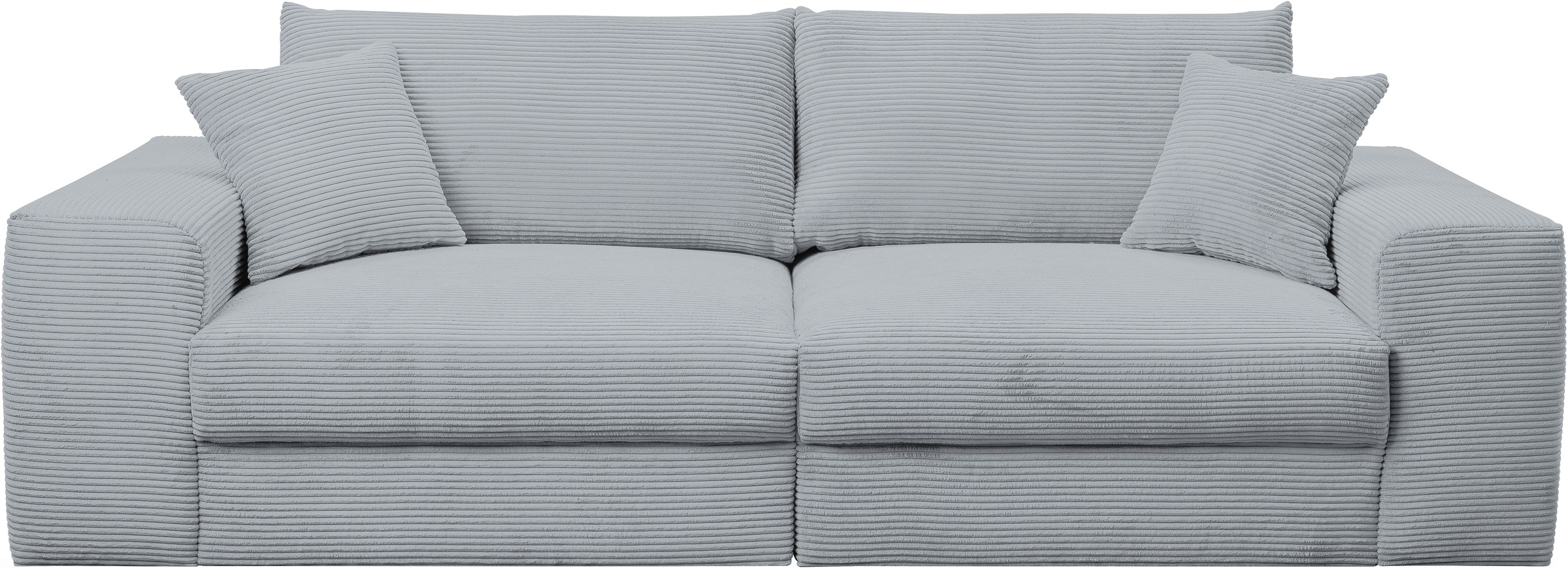 WERK2 Big-Sofa »Rozzana mit viel Platz und aktuellen Bezugsvarianten«, mit losen Rückenkissen