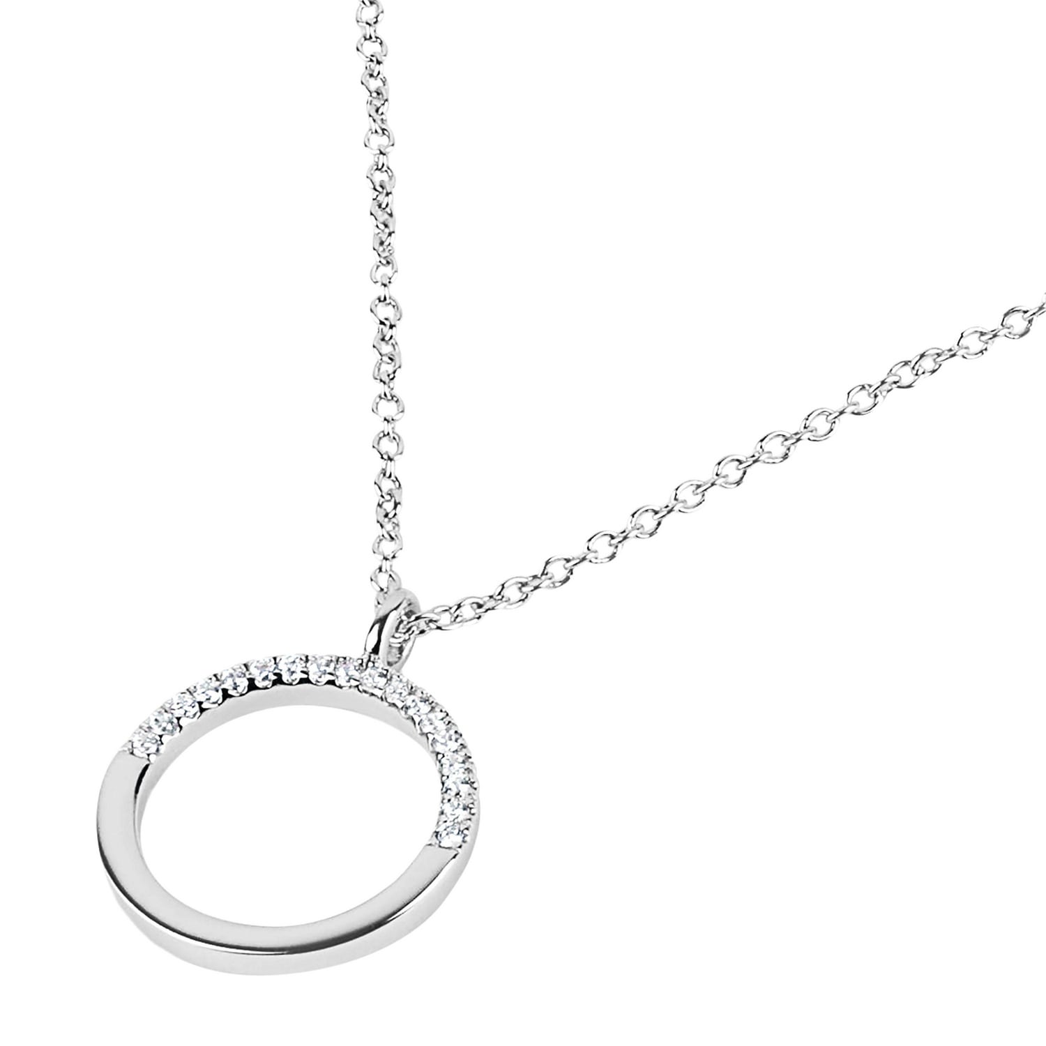 TOM TAILOR Kette mit Anhänger mit Zirkonia (synth.)