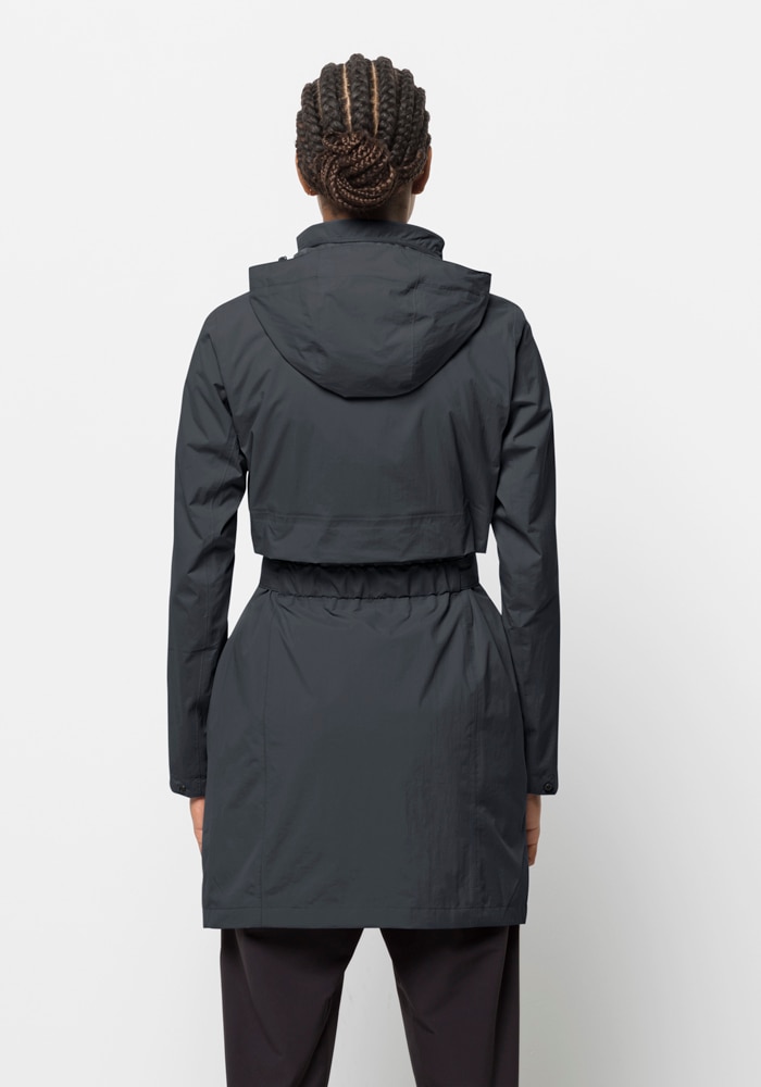 Jack Wolfskin Regenmantel »NORDEN PORT COAT W«