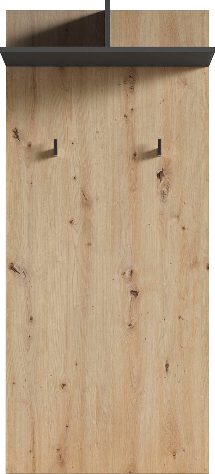 byLIVING Garderobenpaneel "Ben" 1 Stk. tlg. Breite 60 cm, mit Kleiderhaken günstig online kaufen
