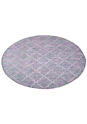 Carpet City Kilimas »Palm« ovali Wetterfest & UV-b...