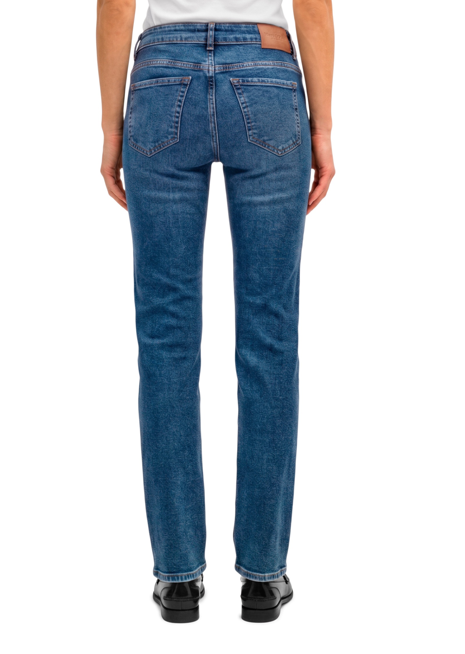 Marc O'Polo Regular-fit-Jeans »aus Bio-Baumwolle-Mix«