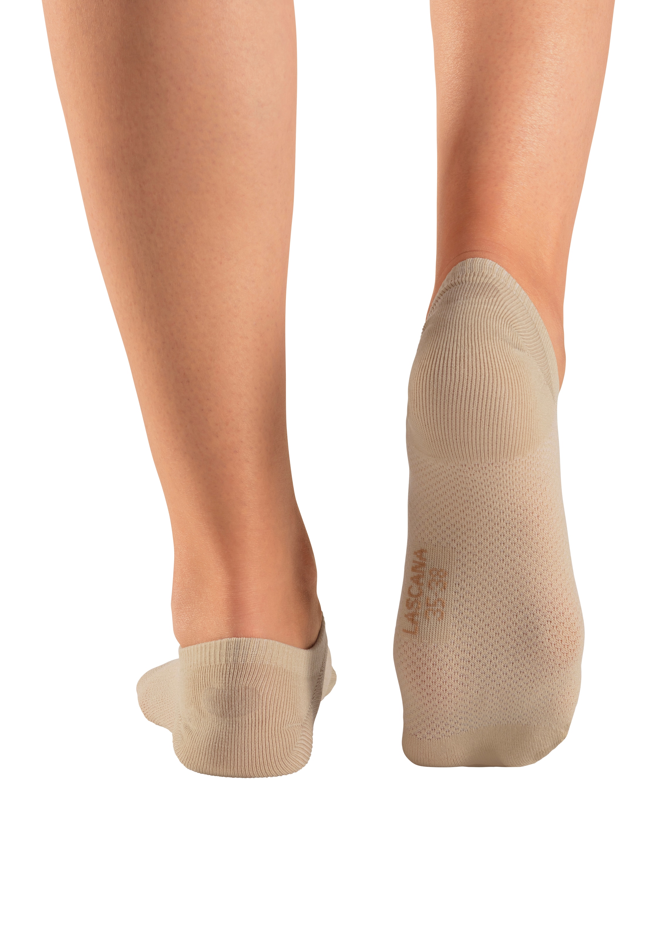 LASCANA ACTIVE Sneakersocken, (Packung, 7 Paar), mit Pikeestruktur