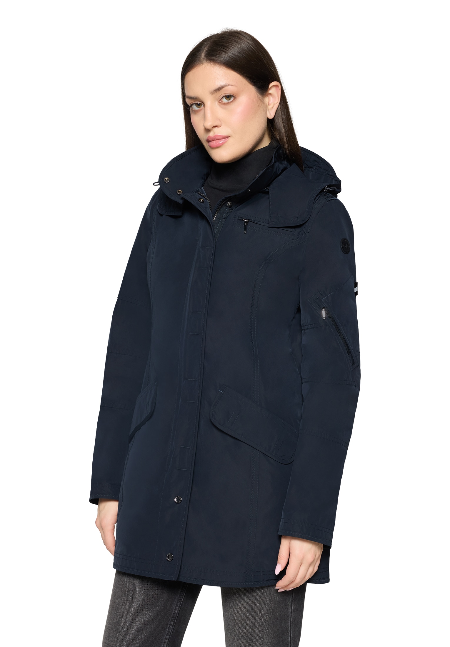 Gil Bret Outdoorjacke mit Kapuze mit Kapuze