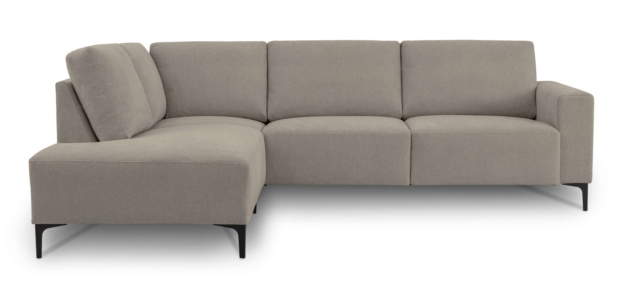 Home affaire Ecksofa "Tournon, L-Form, Breite 256 cm, Webstoff, Chenille", günstig online kaufen