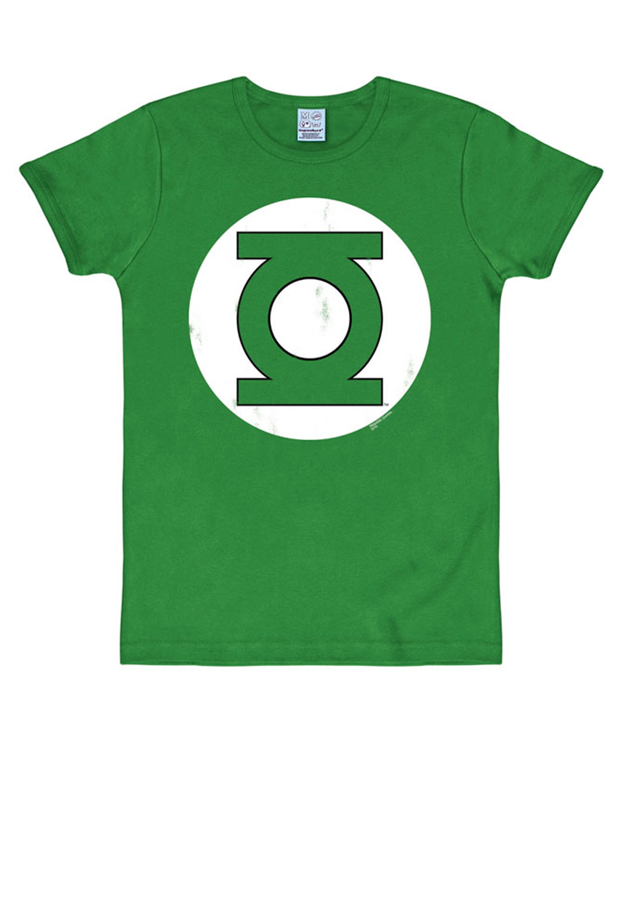 LOGOSHIRT T-Shirt »DC - Green Lantern Logo«, mit Green-Lantern-Logo