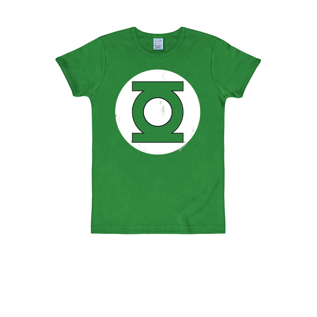 LOGOSHIRT T-Shirt »DC - Green Lantern Logo«, mit Green-Lantern-Logo