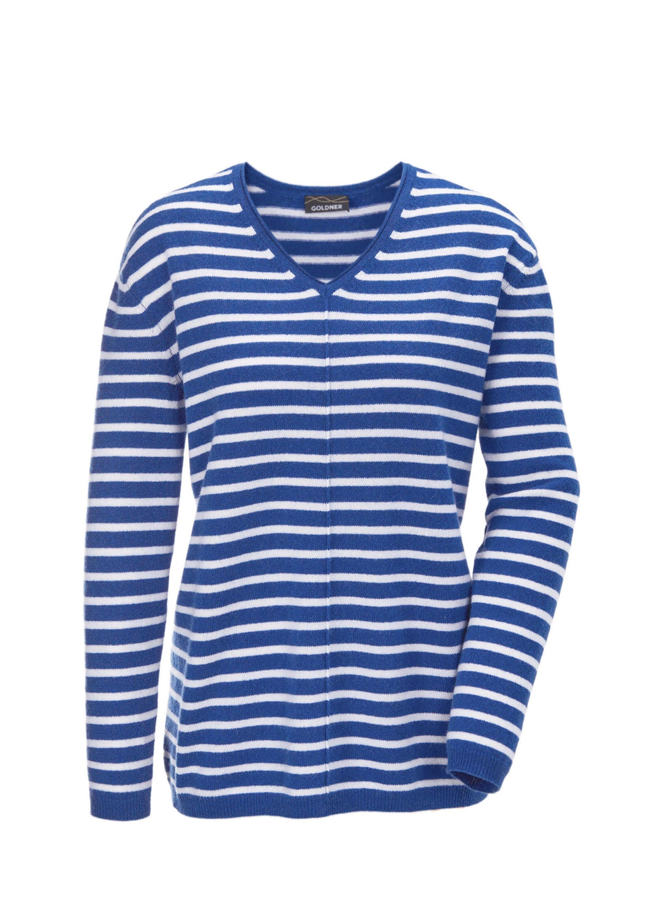 GOLDNER Strickpullover "Kaschmirpullover mit V-Ausschnitt" günstig online kaufen