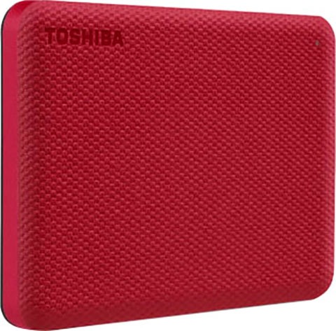 Toshiba externe HDD-Festplatte »Canvio Advance 2TB Red 2020«, 2,5 Zoll, Anschluss USB 3.2
