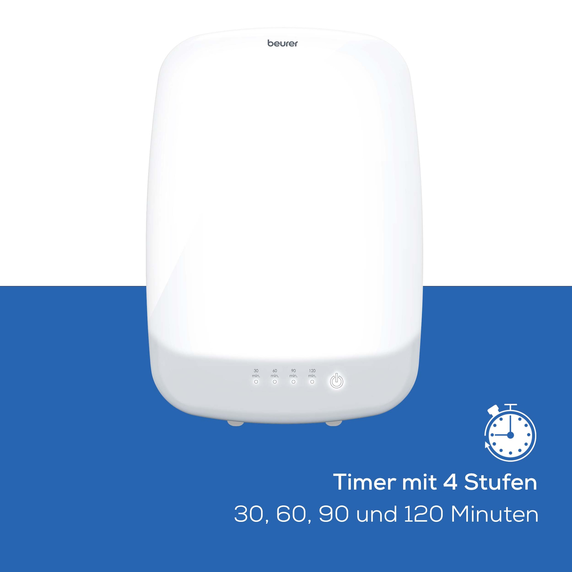 BEURER Tageslichtlampe »TL 85 zur Anwendung bei Lichtmangelerscheinungen in dunklen Monaten«, 10.000 Lux Lichtstärke, Medizinprodukt, gleichmäßige Ausleuchtung