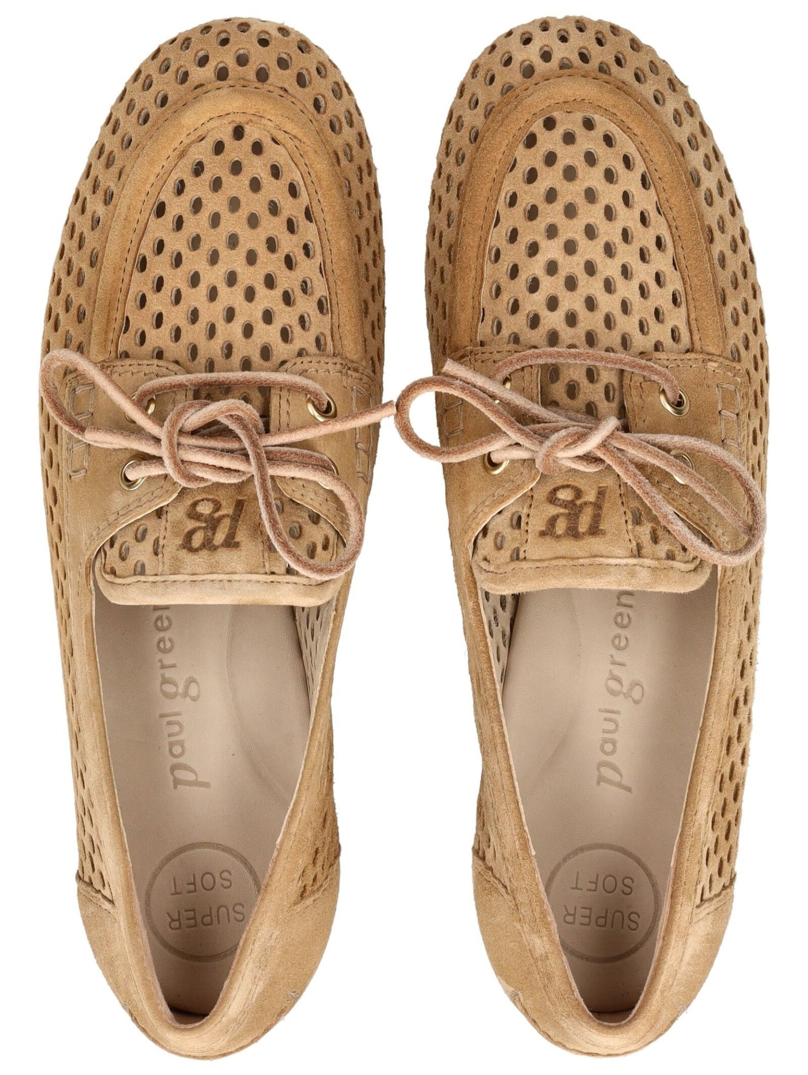 Paul Green Schnürschuh »Paul Green Halbschuhe Veloursleder«