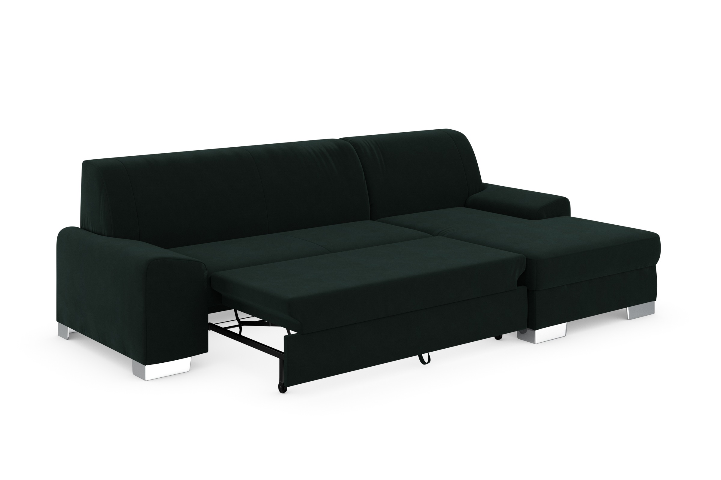 DOMO collection Ecksofa »Anzio L-Form«, wahlweise mit Bettfunktion und Federkern