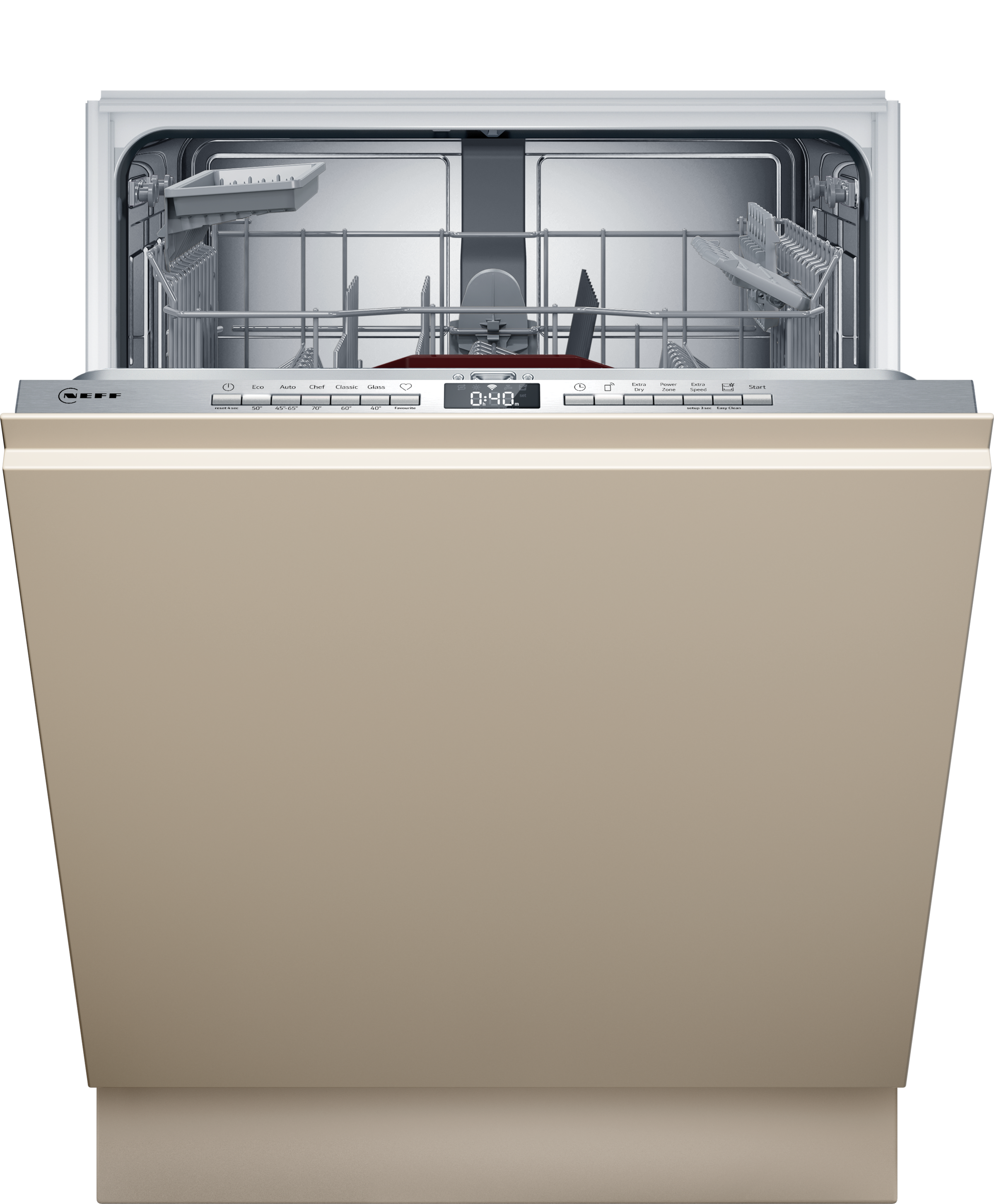 NEFF vollintegrierbarer Geschirrspüler »S155EBX16E«, 13 Maßgedecke, mit Open Dry