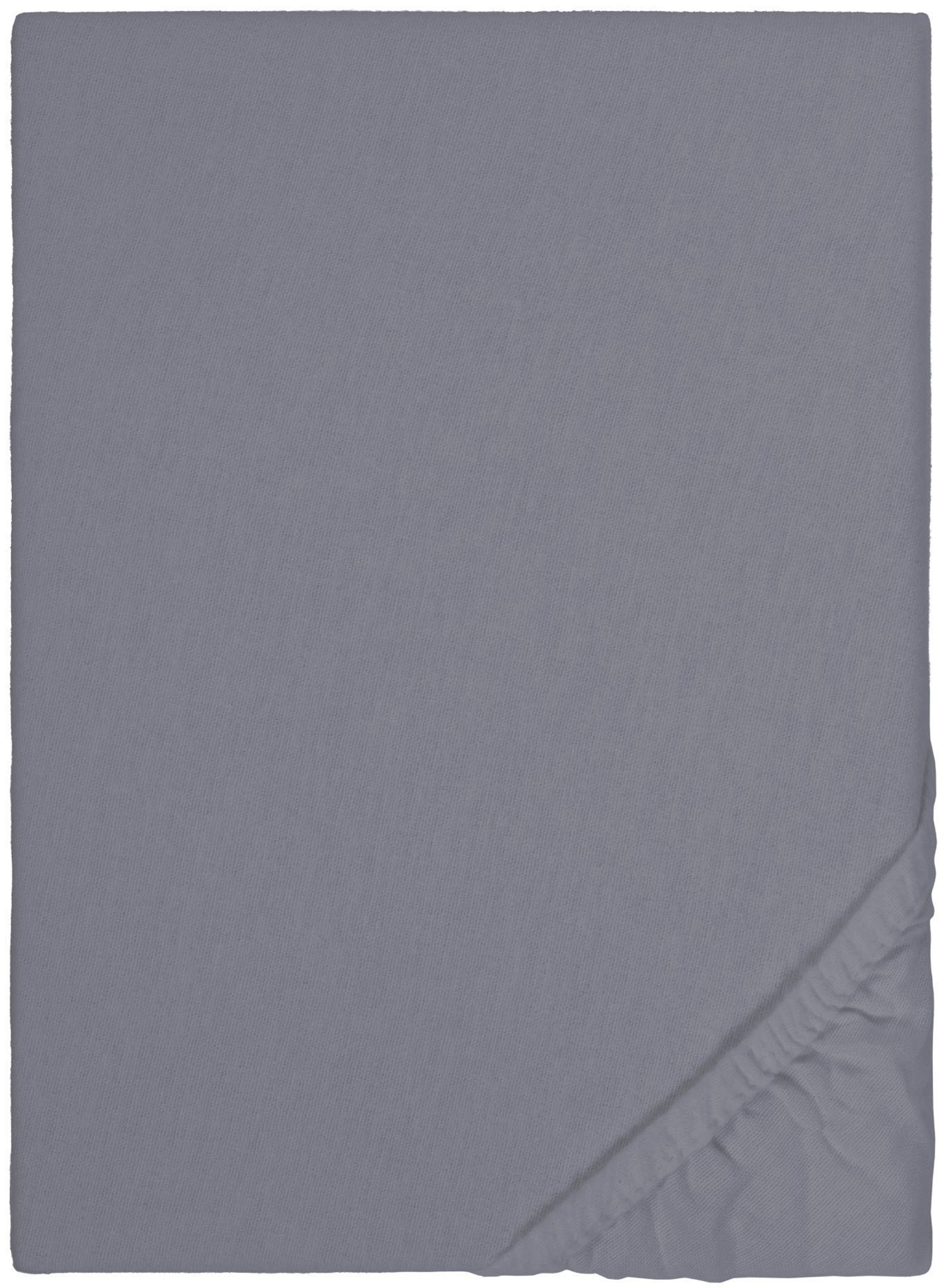Biberna Spannbettlaken "Biber, leicht angeraut, flauschig & warm," aus 100% Baumwolle, für Matratzen bis 22 cm Höhe, Winter, Bettlaken
