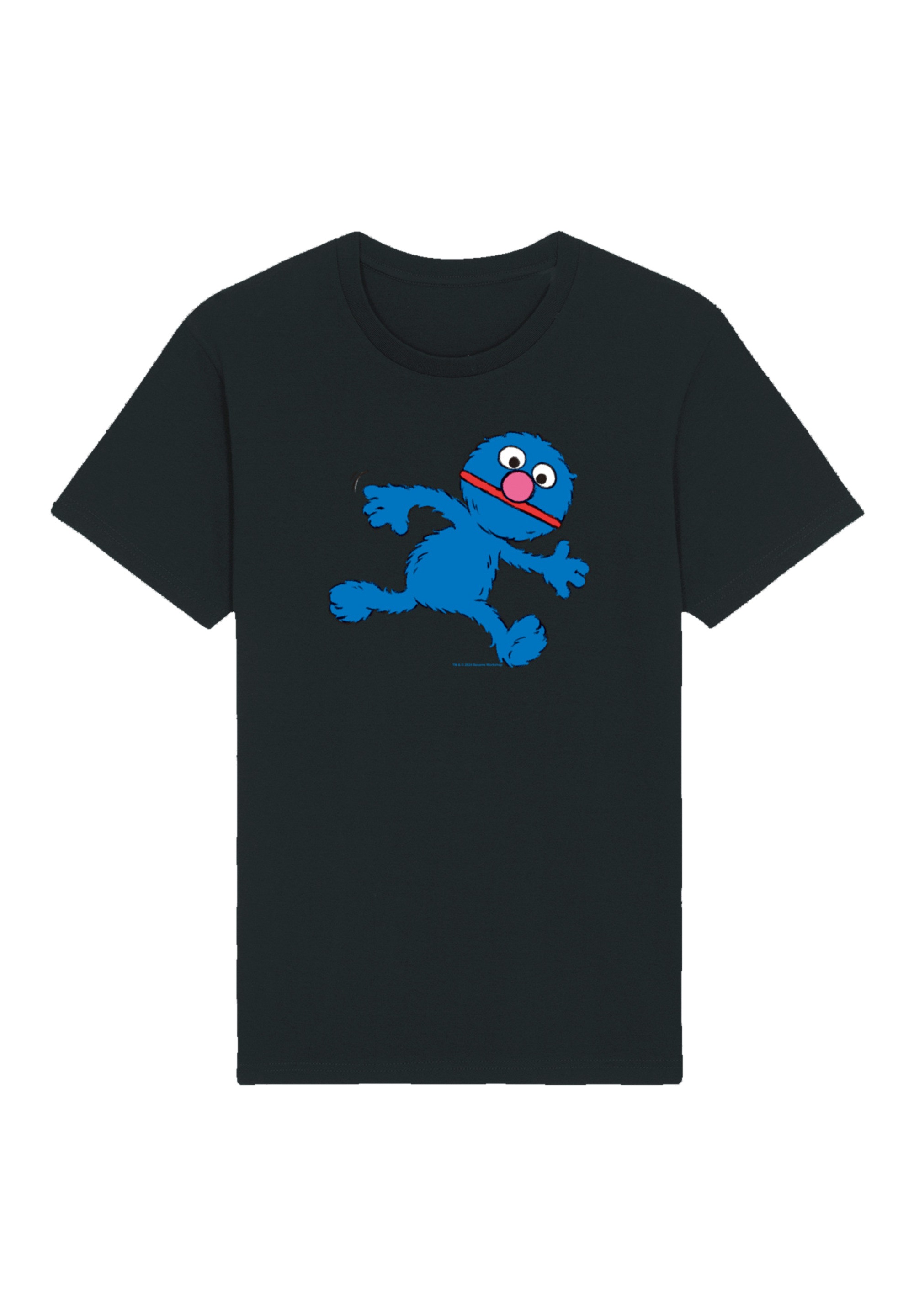 F4NT4STIC T-Shirt »Sesamstraße Grobie Running«, Premium Qualität