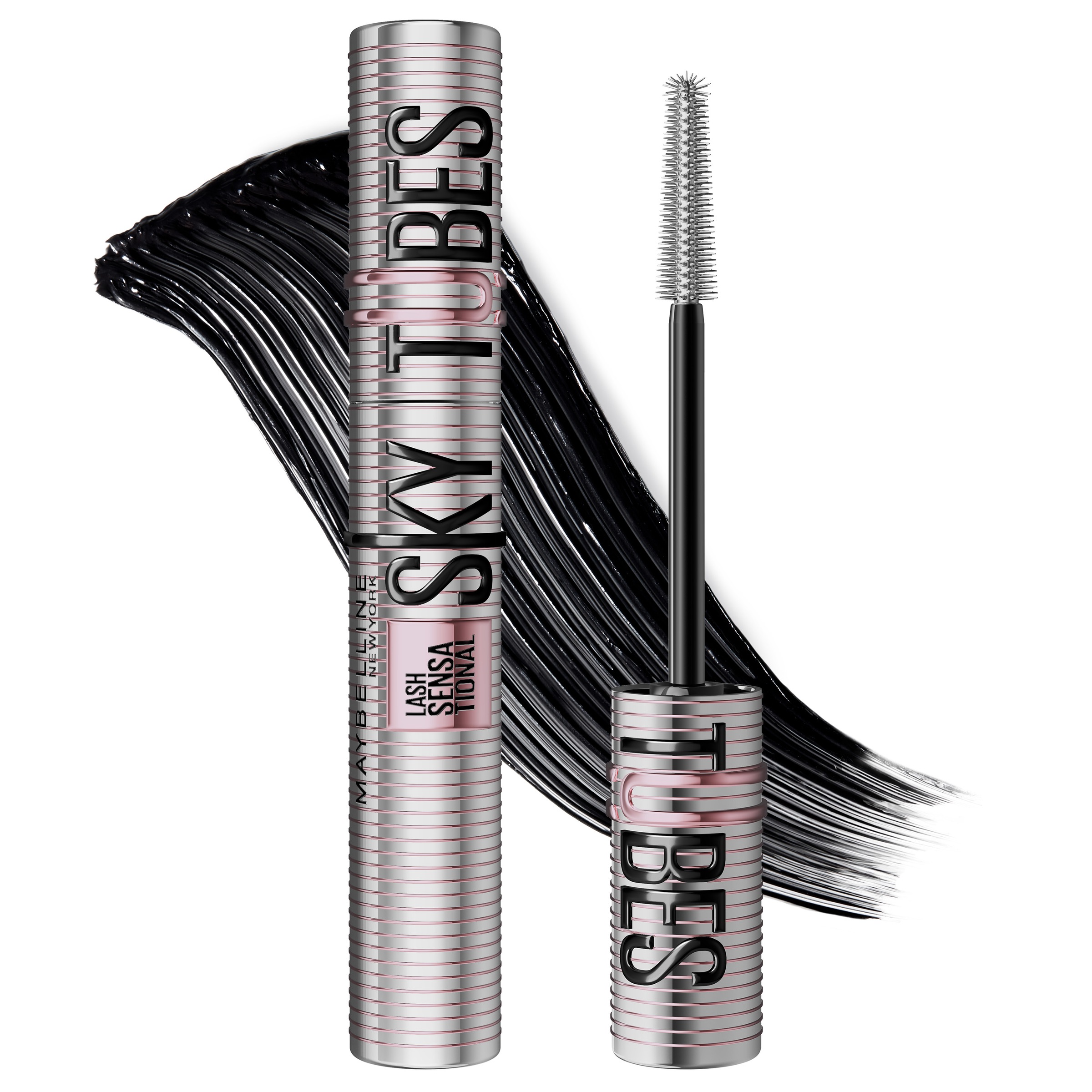 MAYBELLINE NEW YORK Mascara »LASH SENSATIONAL SKY TUBES TUBING MASCARA« Wimper für Wimper ultimative Länge