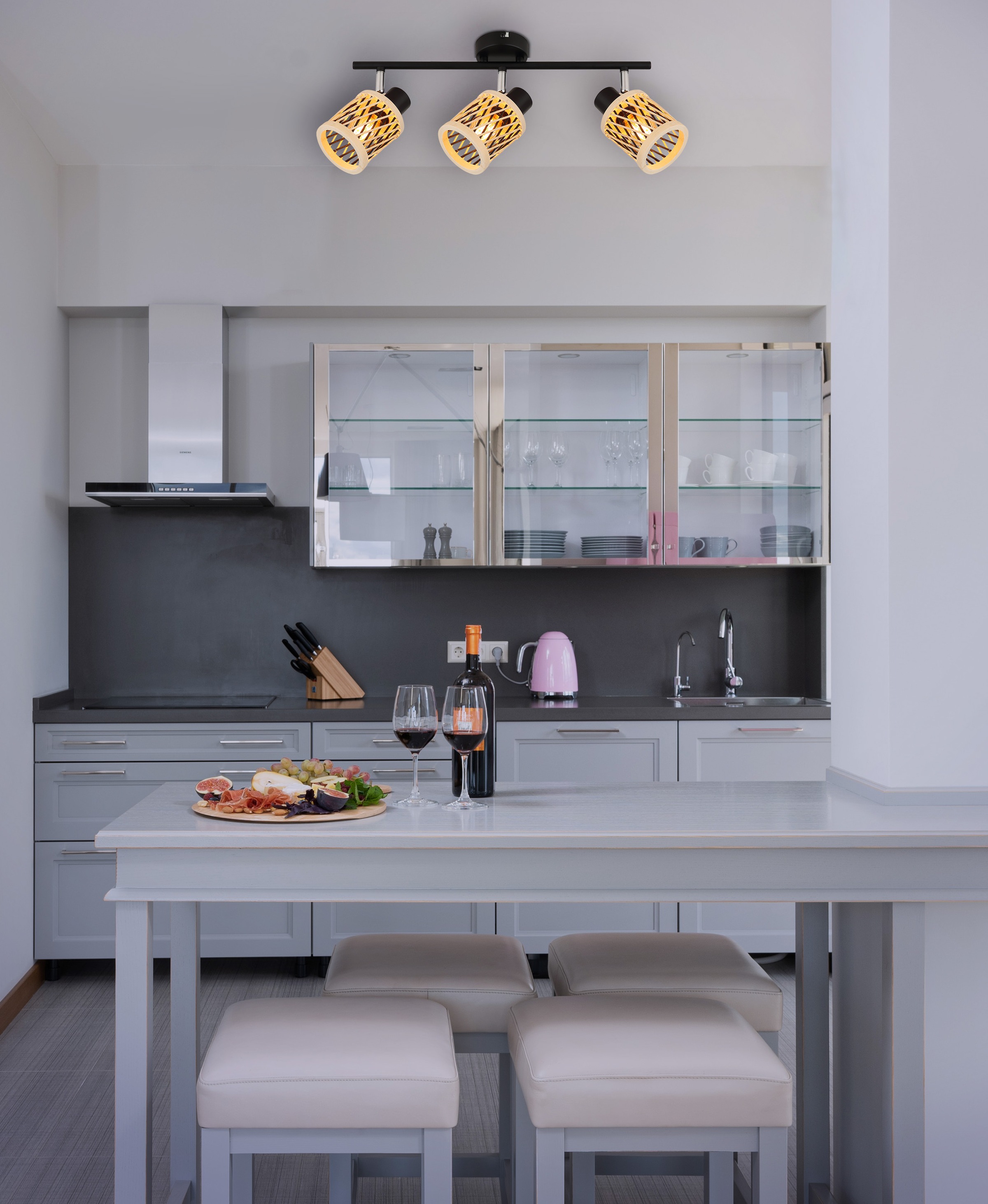 NOWA Deckenstrahler »MALI« E14 1 Stk. Spot Deckenspot Flur Schlafzimmer Wohnzimmer