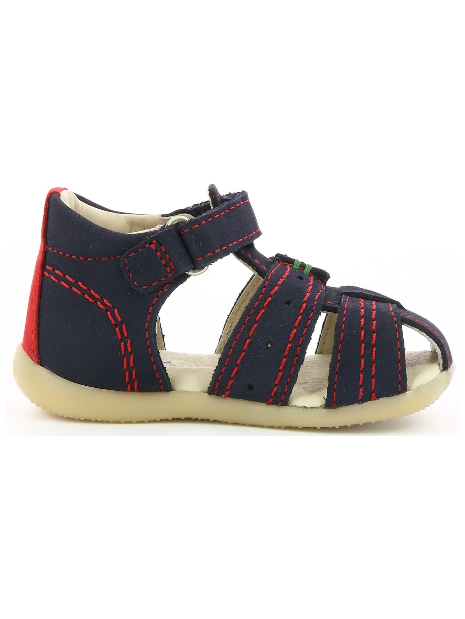 Kickers Riemchensandale »Kickers Sandalen Nubukleder«