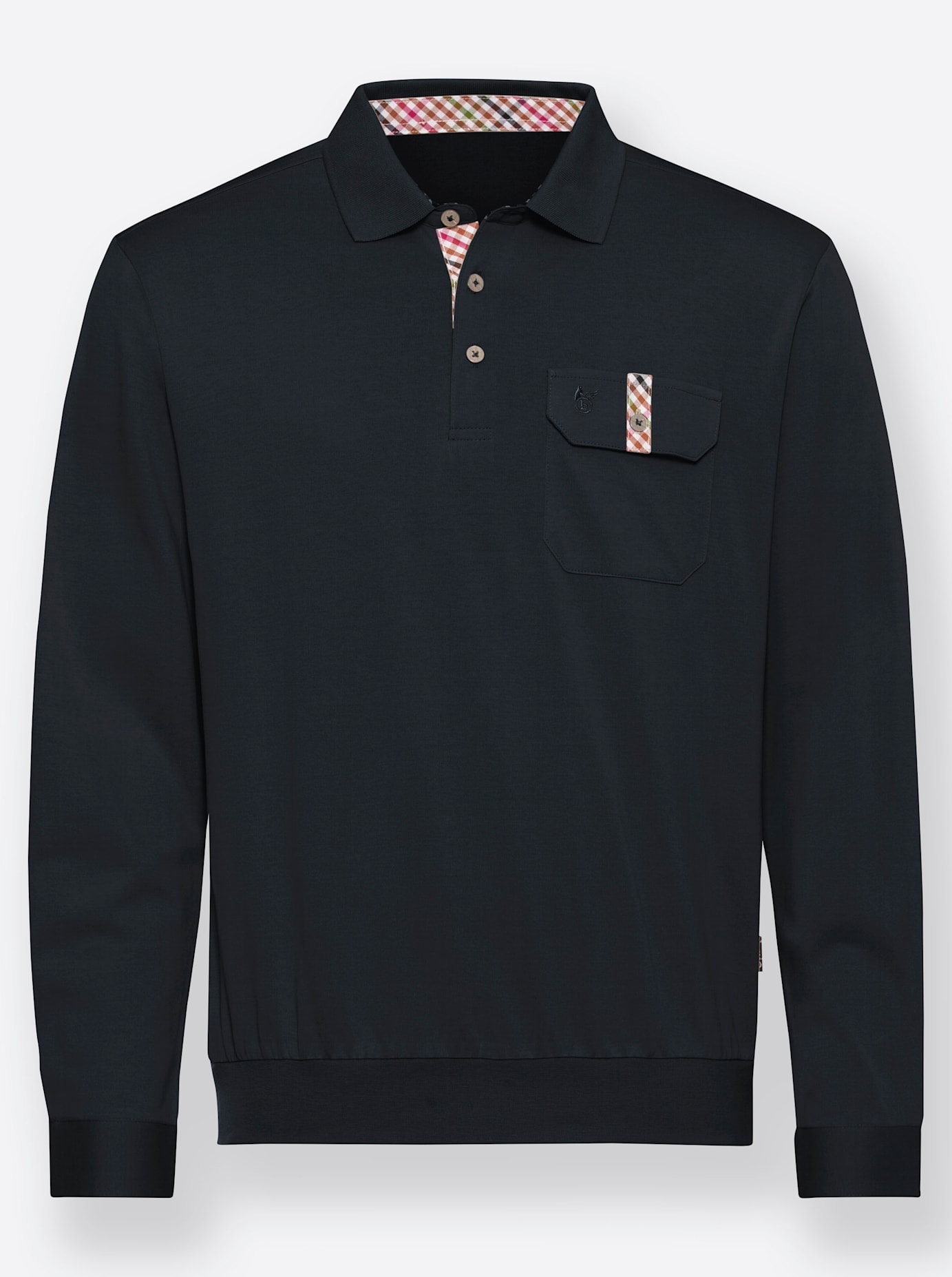 Hajo Poloshirt »Langarm-Poloshirt«