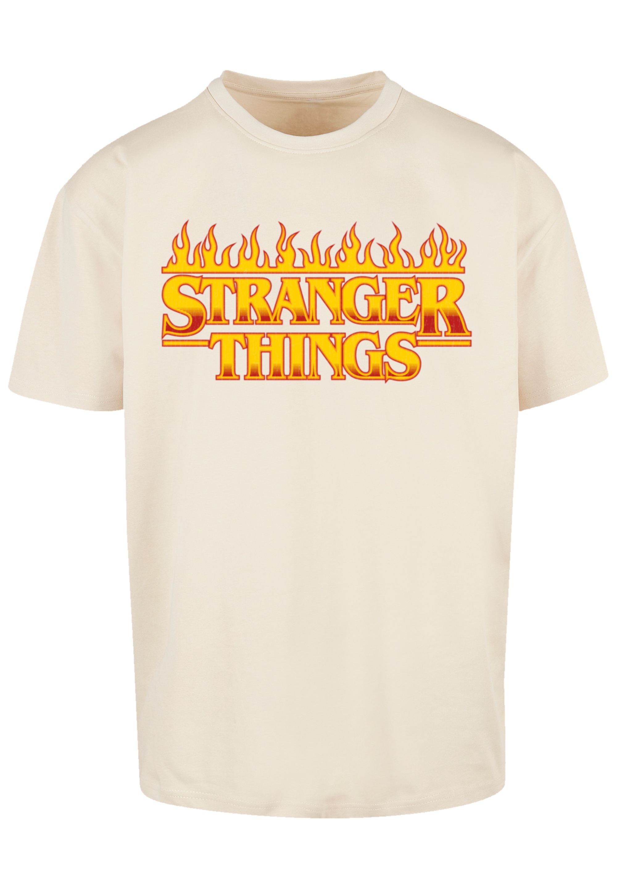 F4NT4STIC T-Shirt »Stranger Things Fire Logo« Premium Qualität