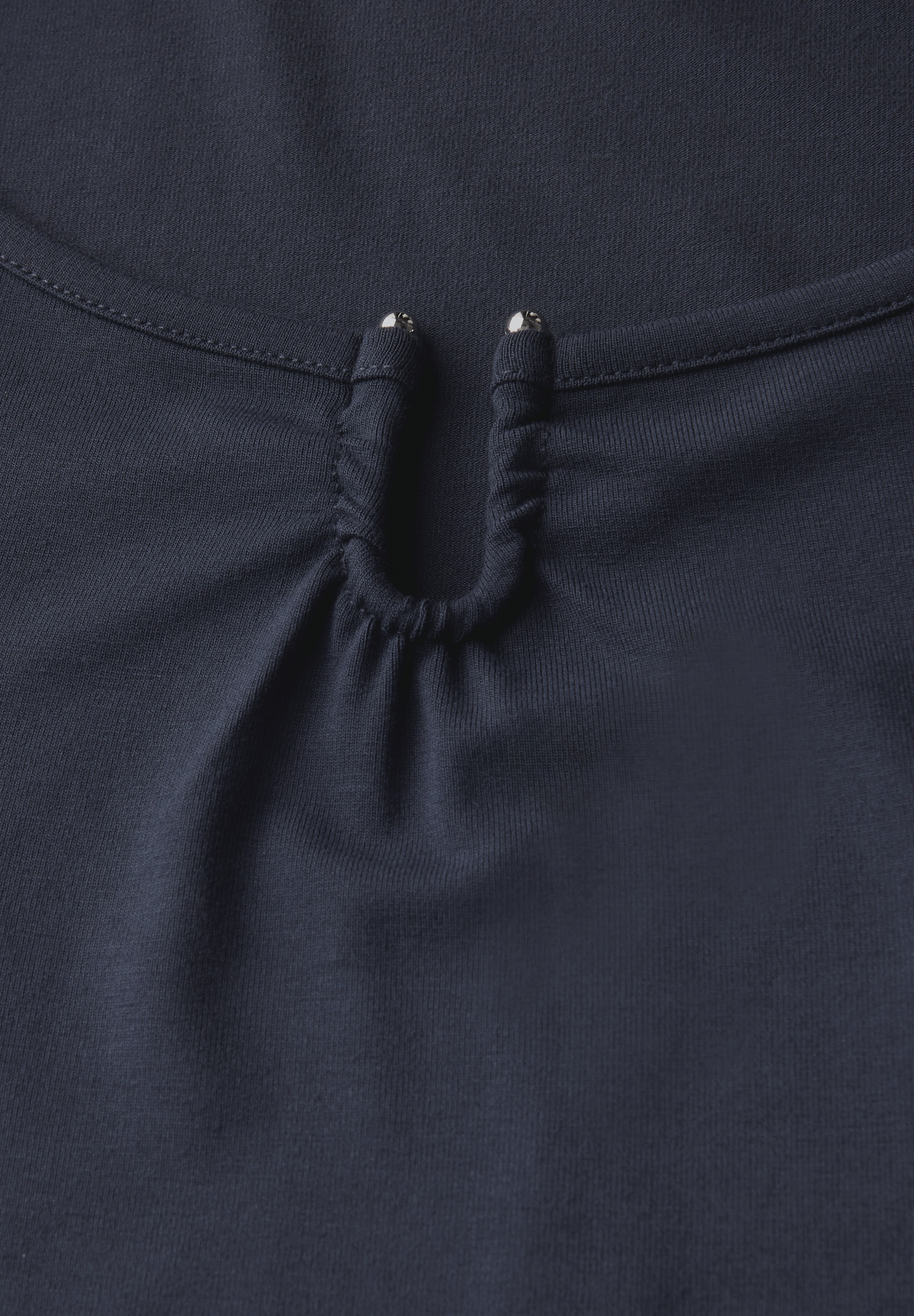 STREET ONE T-Shirt, aus elastischem Materialmix