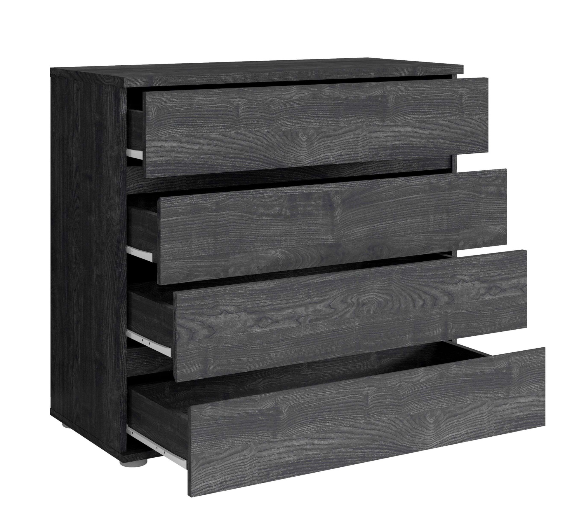 Home affaire Kommode »PRESSAC Sideboard mit 4 Schubladen, Maße B/T/H: 91,5/42/85 cm« Schubladenschrank mit viel Stauraum, in 2 Farben erhältlich