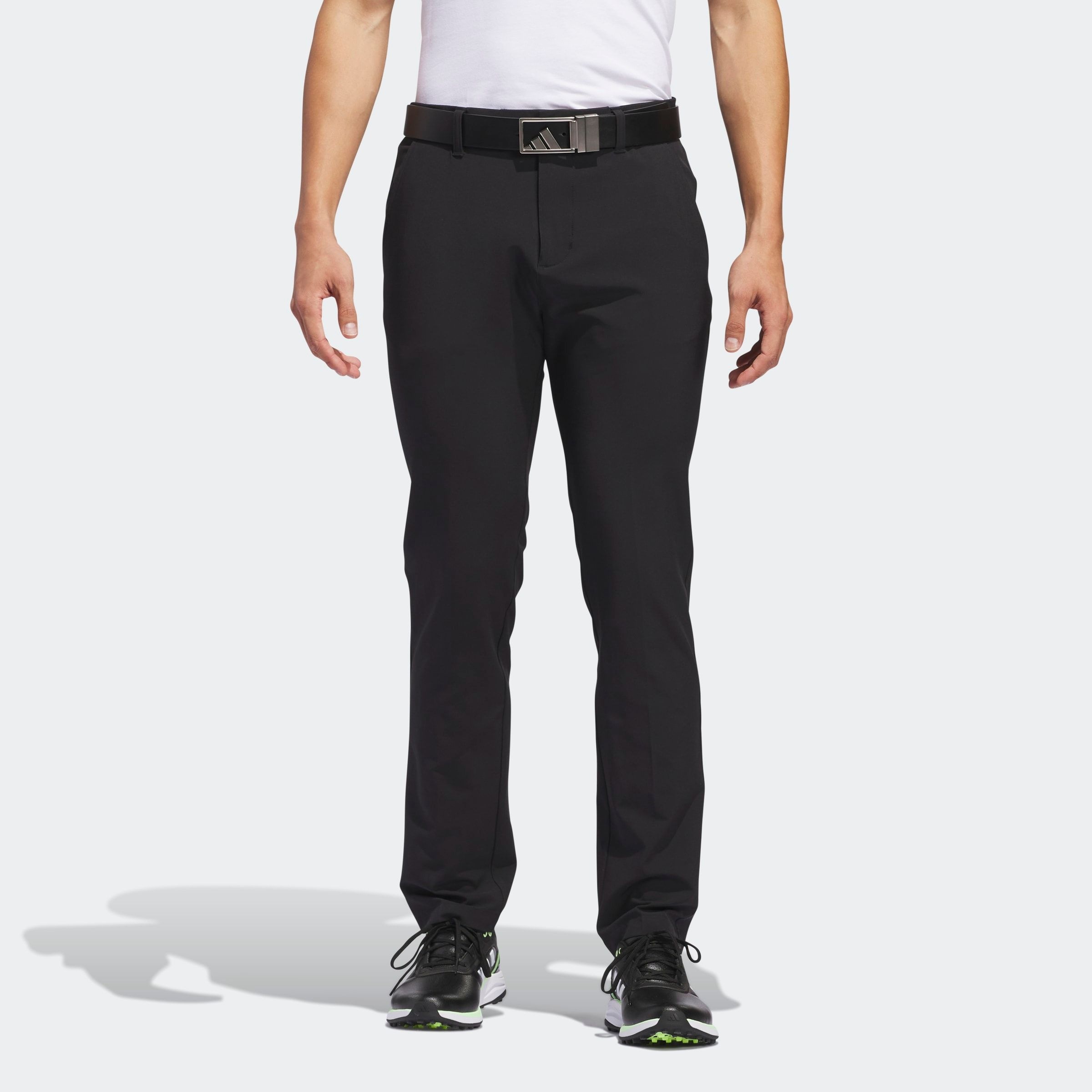 Golfhose ADIDAS PERFORMANCE "ULTIMATE365 TAPERED", Herren, Gr. 32, Länge 34, schwarz (schwarz,), Obermaterial: 88% Polyester, 12% Elasthan, Hosen