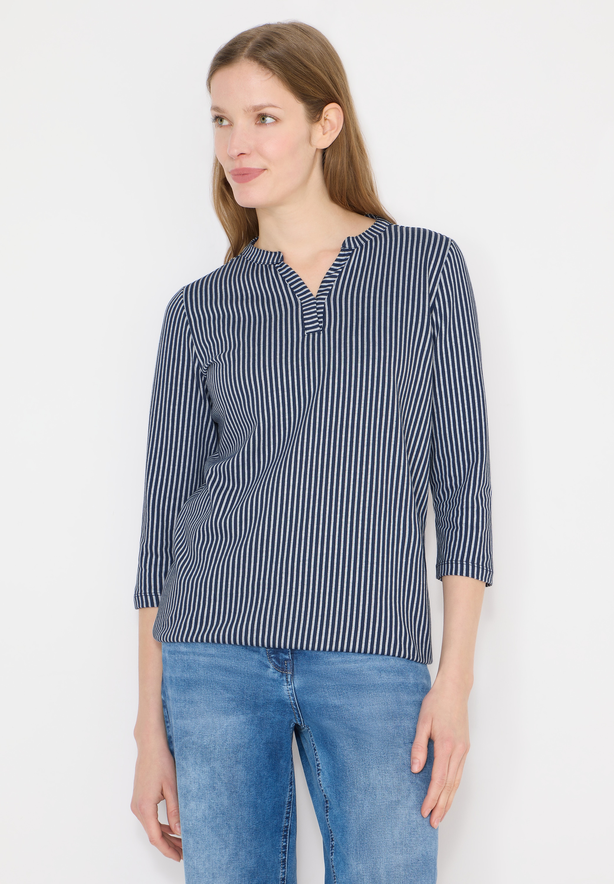 Cecil Shirtbluse mit 3/4 Ärmeln günstig online kaufen