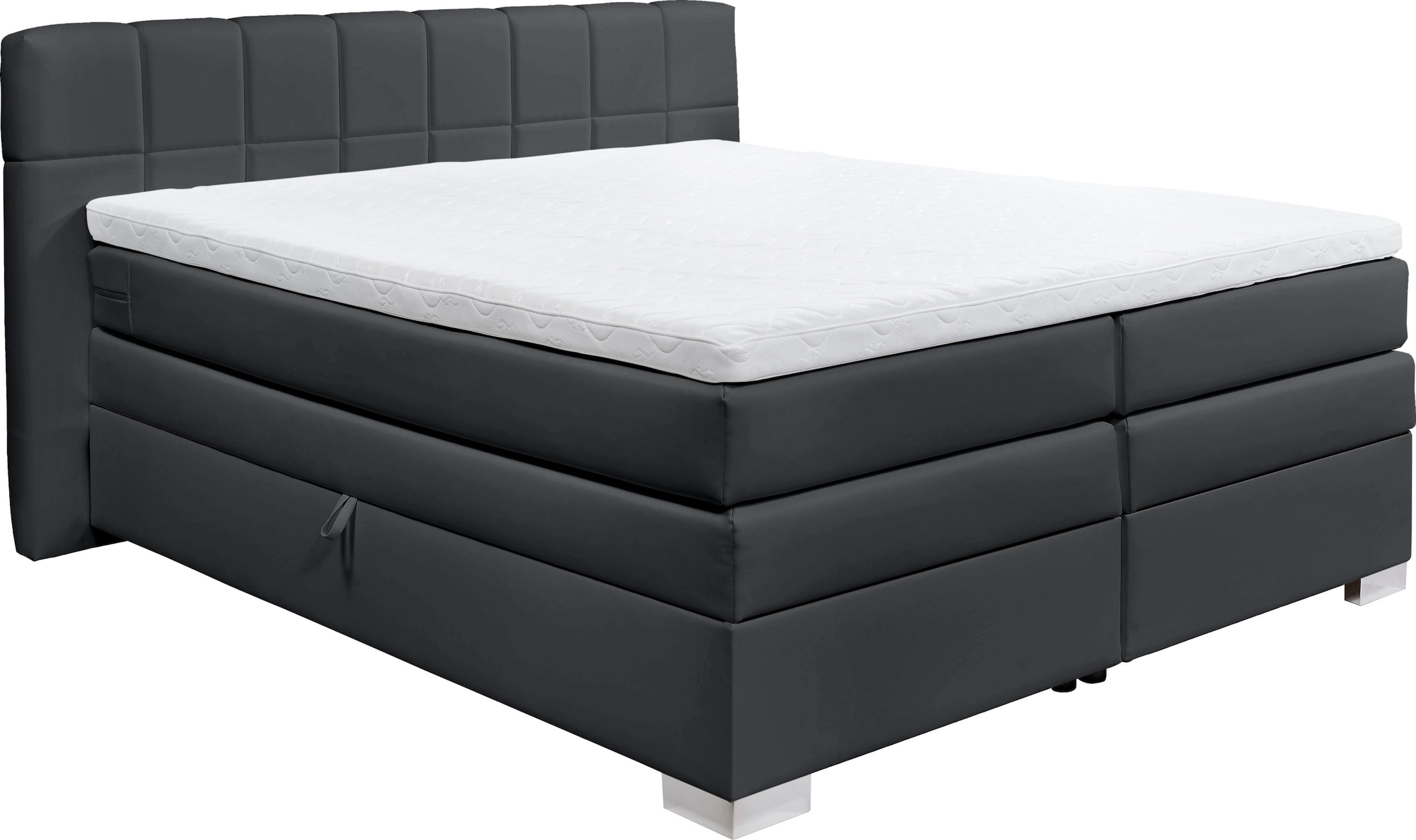 INOSIGN Boxspringbett »Airdrie«, inkl. Bettkasten und Topper