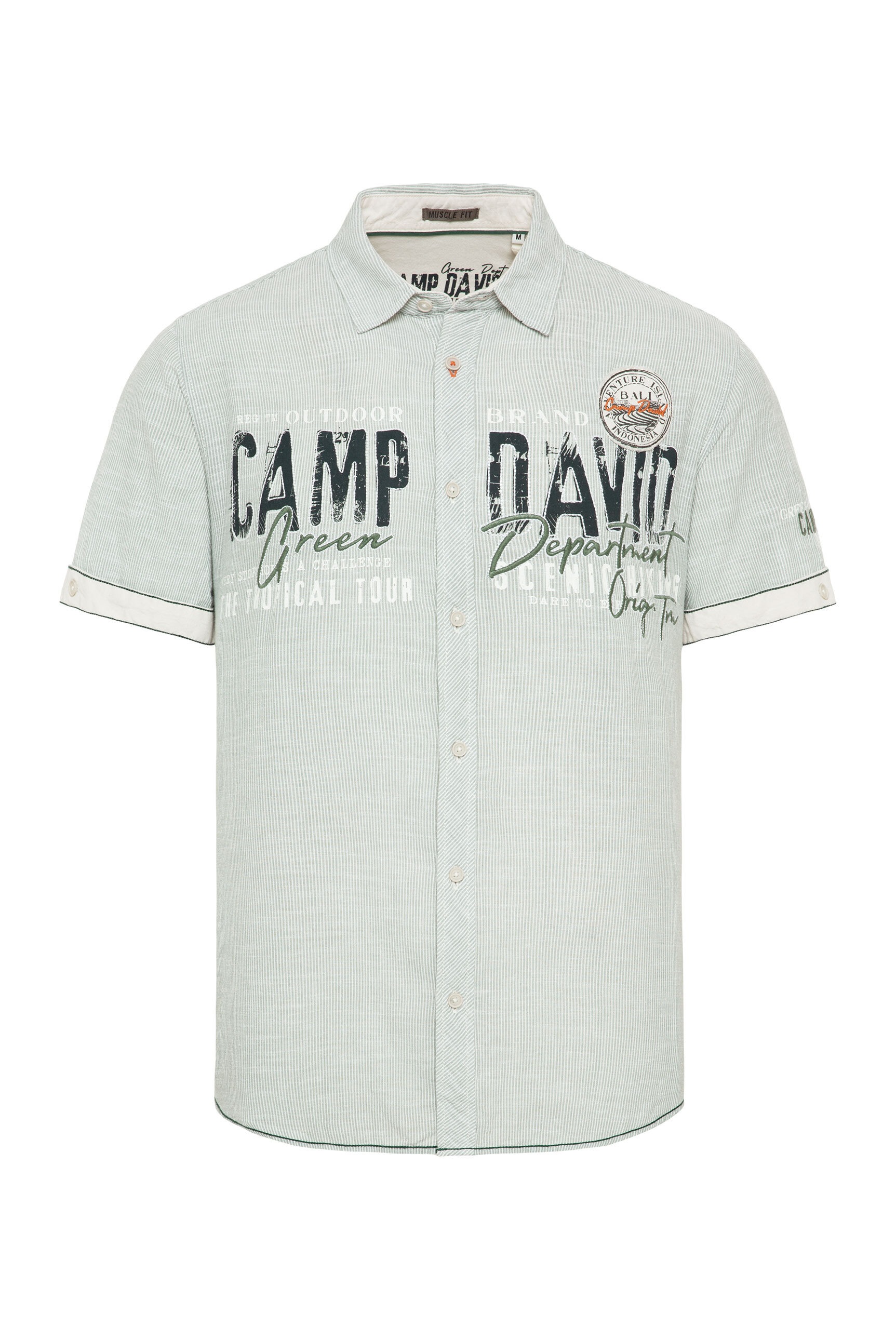 CAMP DAVID Kurzarmhemd, aus Baumwolle günstig online kaufen