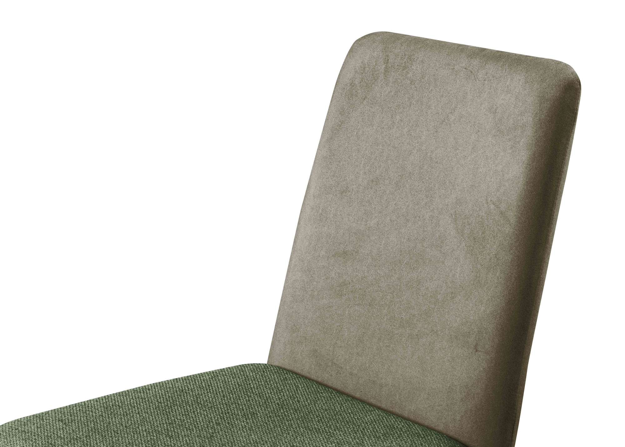 OTTO home Esszimmerstuhl »Gabi Polsterstuhl, Küchenstuhl, 4-Fußstuhl« () Gestell aus matt-schwarzem Flachmetall, stabil, 2-Stoff-Design