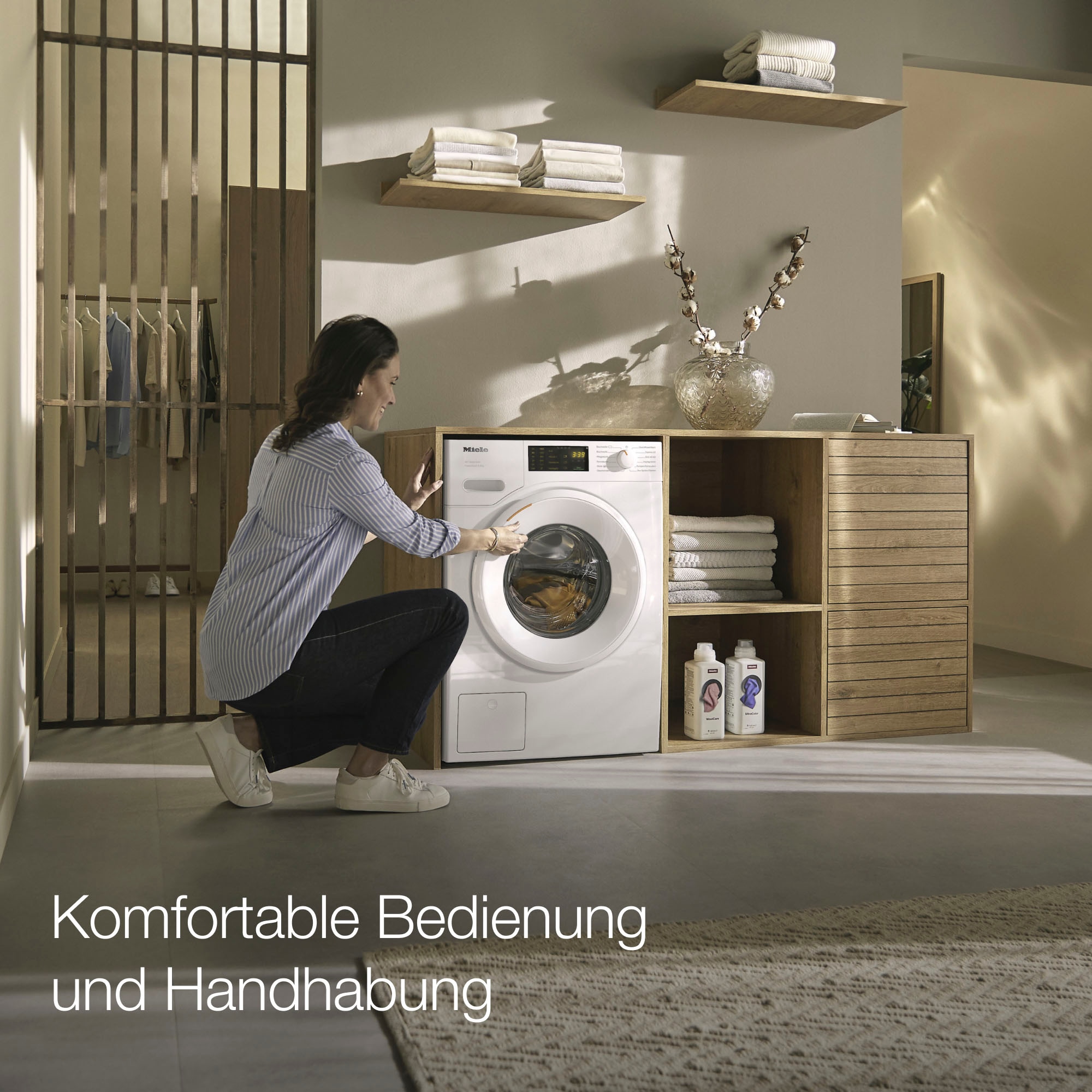 Miele Waschtrockner »WTR860WPM Waschen | schnelles D für Kg«, Trocknen BAUR PWash&TDos LW unterbaufähig, 8/5 und kaufen QuickPower