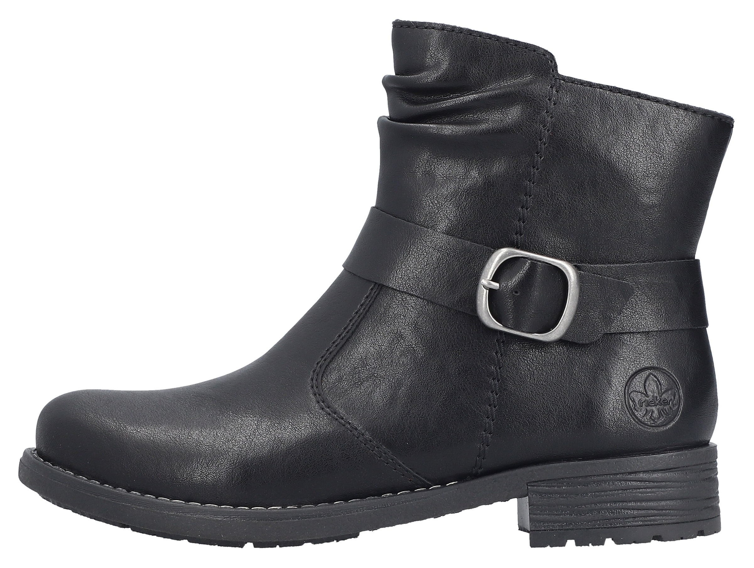 Rieker Stiefelette, Boots, Blockabsatz, mit Innenreißverschluss