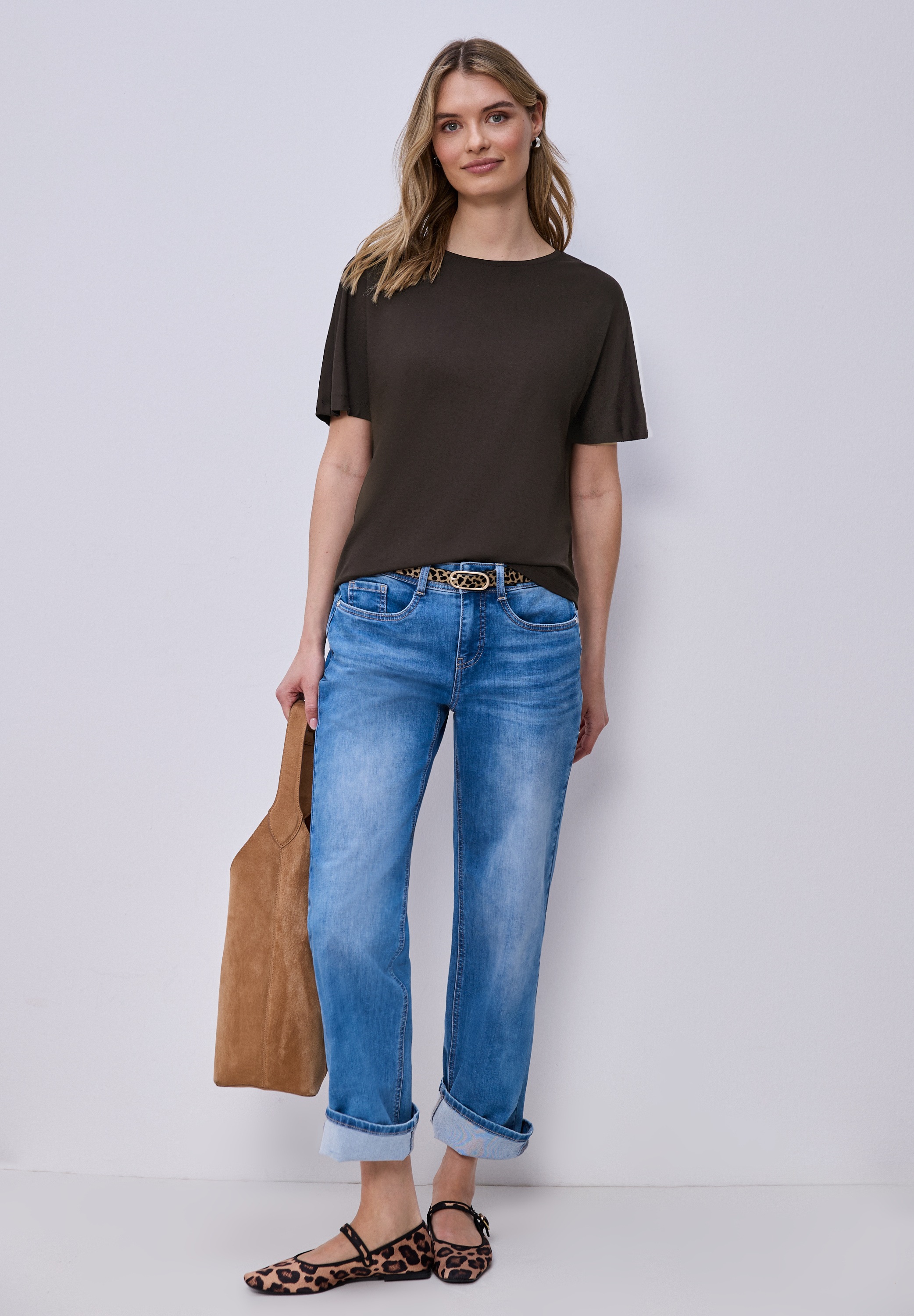 STREET ONE T-Shirt Rundhalsausschnitt