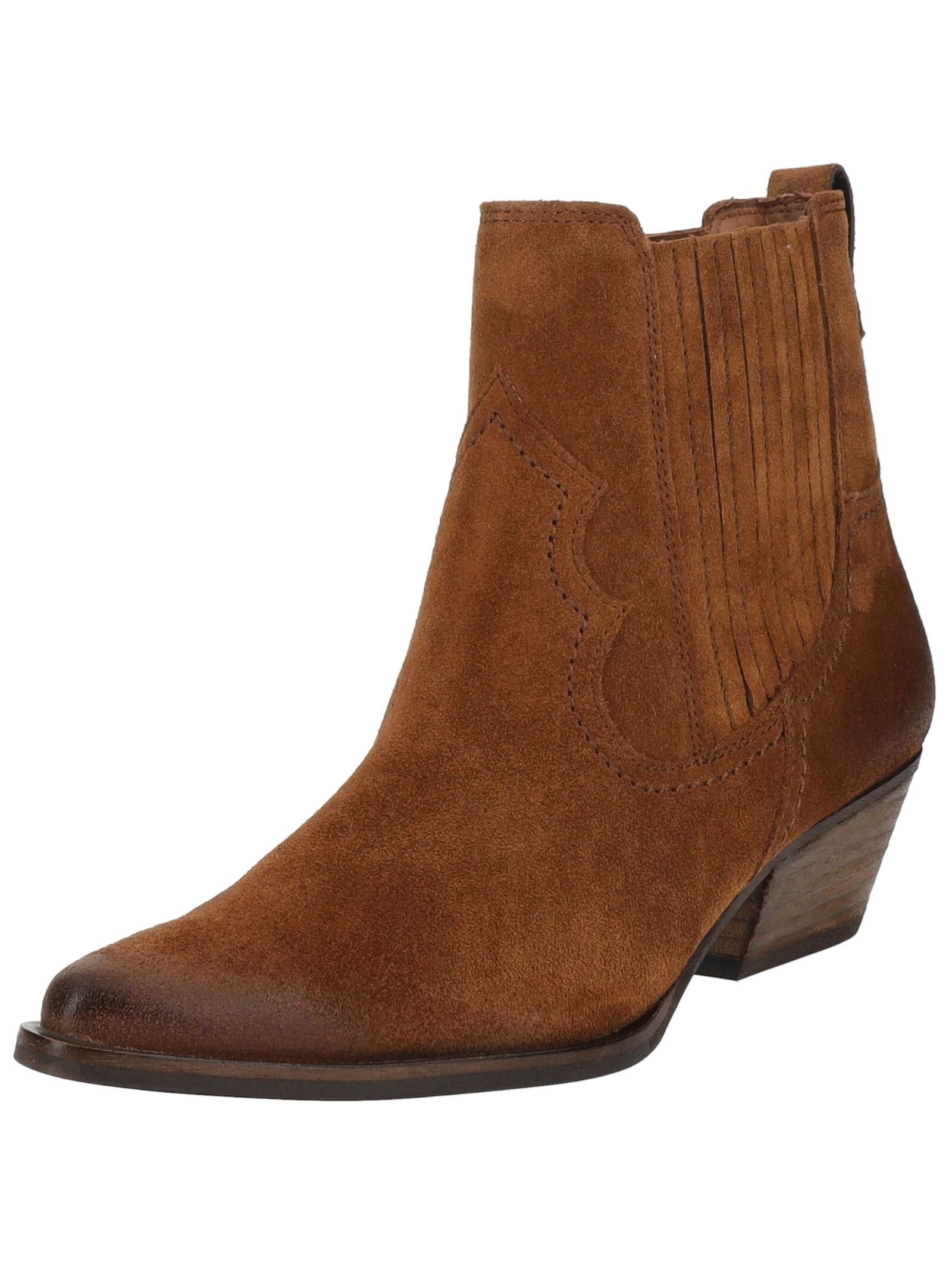 Paul Green Bikerboots "Paul Green Stiefelette Veloursleder" günstig online kaufen