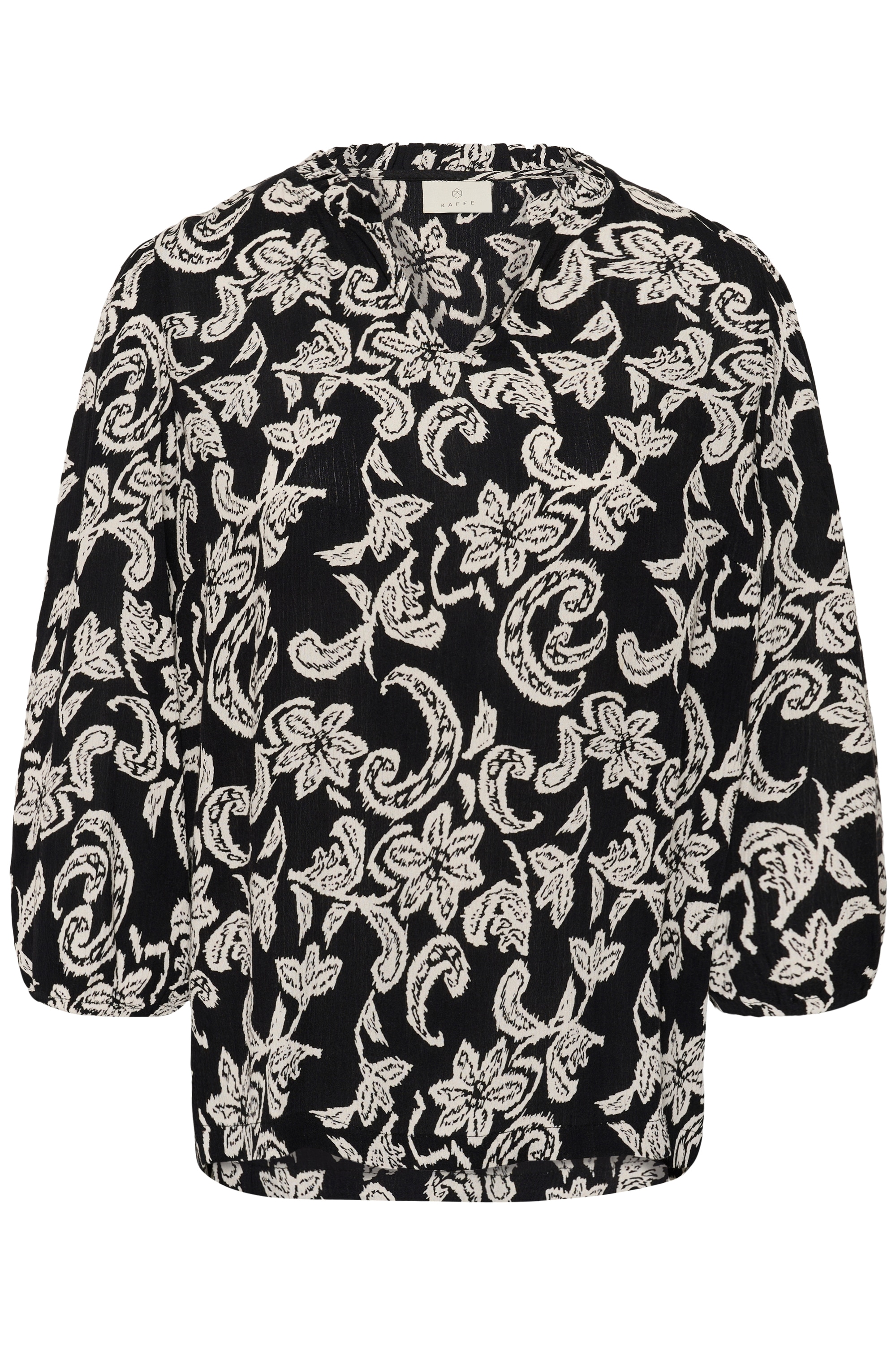 KAFFE Langarmbluse "Damen Langarm-Bluse KAriani"