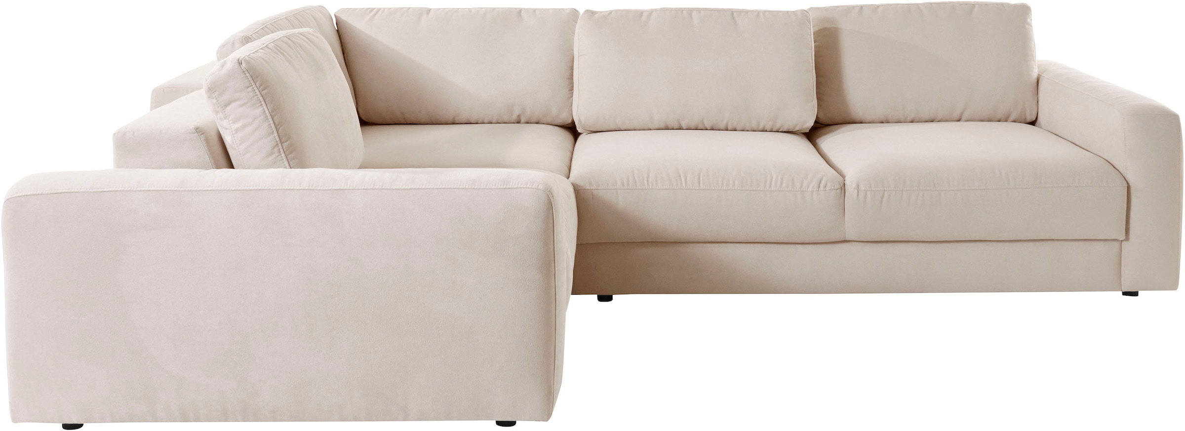 Home affaire Ecksofa "Bloomfield, Breite 304cm, Mega Polsterecke mit viel P günstig online kaufen